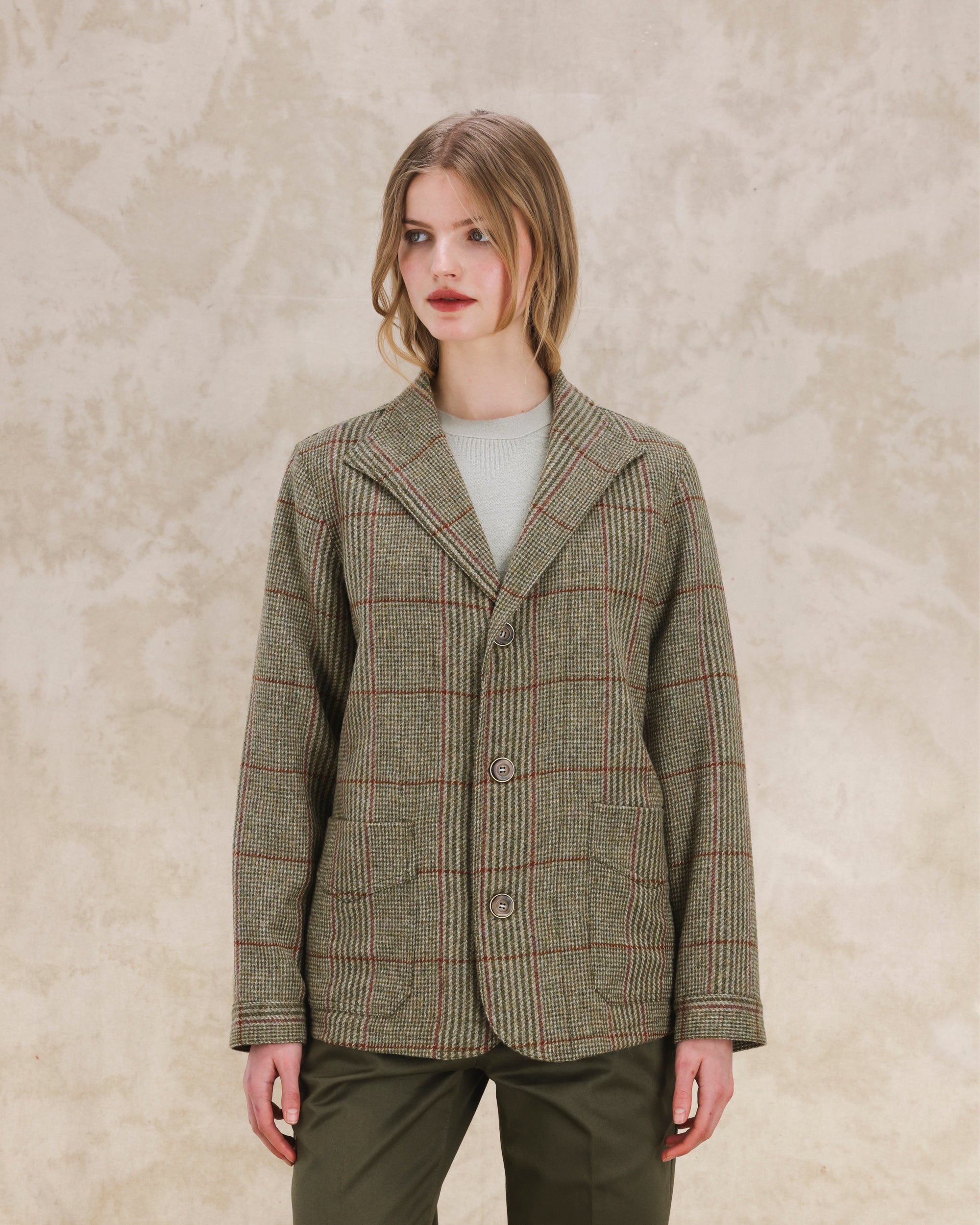Scotland Classic Wool Check Jacket
