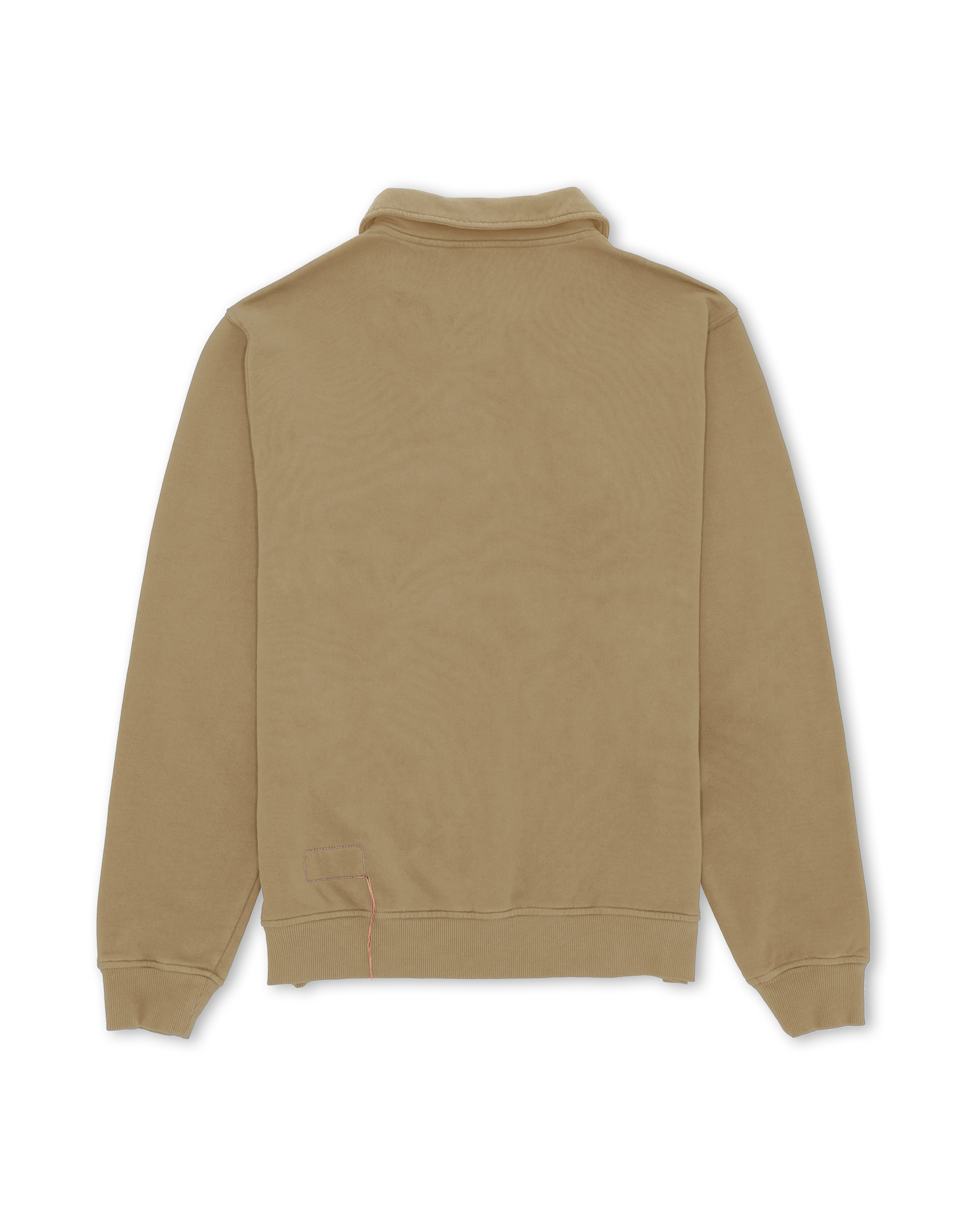 Yale Brushed Jersey Quarter Zip Collared Sweatshirt