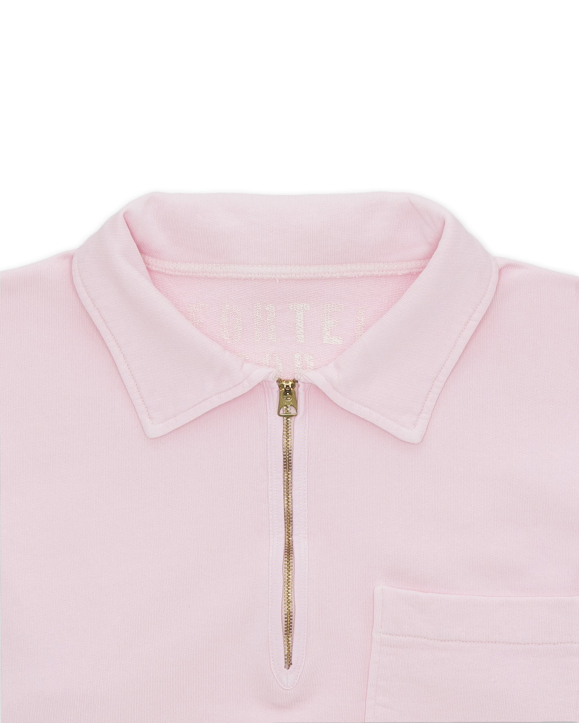 Yale Felpa In Jersey Garzato Con Colletto E Zip