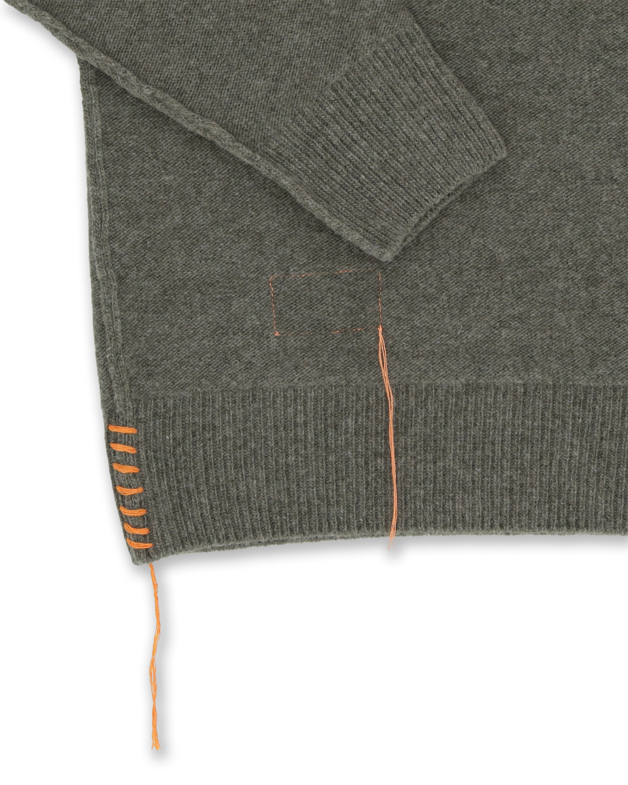 Yale Knit Wool Colletto E Zip