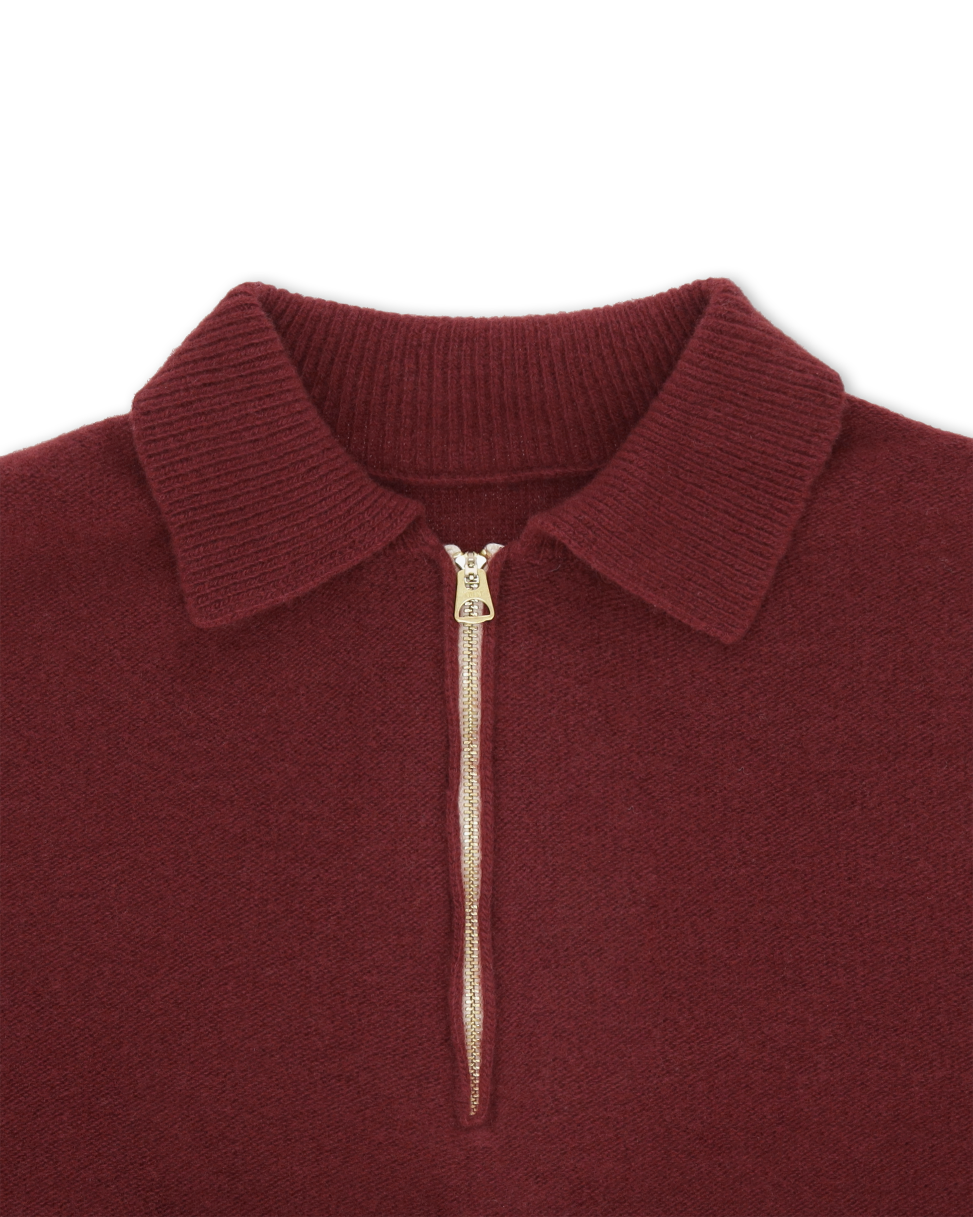 Yale Maglia In Lana Con Colletto E Zip