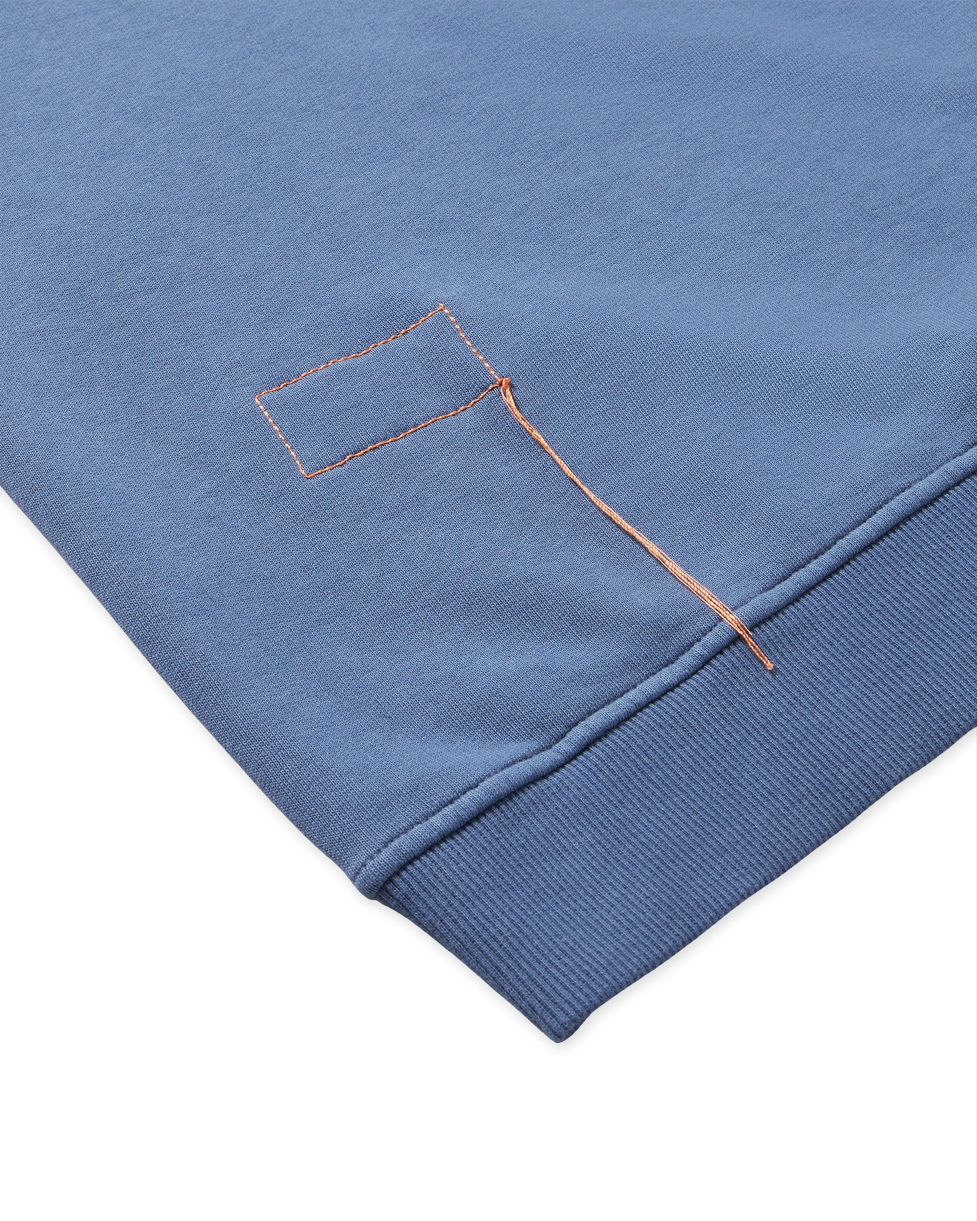 Yalep Brushed Jersey Quarter Zip Collared Sweatshirt