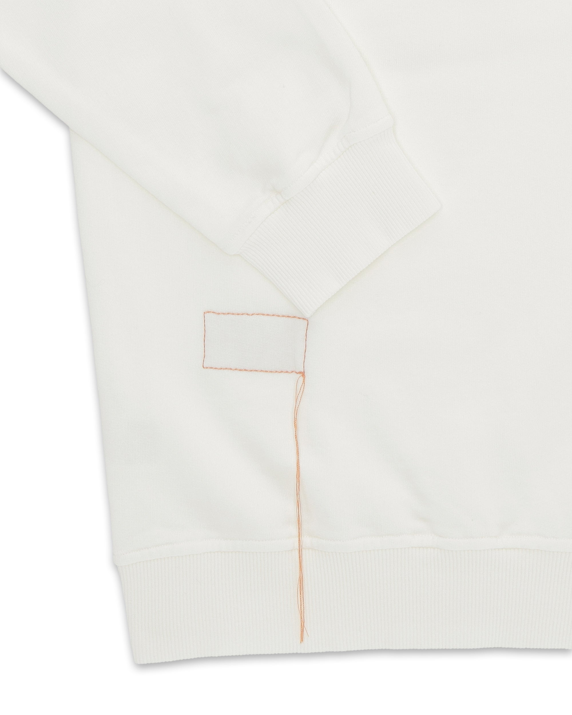 Yalepcoach Brushed Jersey Quarter Zip Collared Printed Sweatshirt