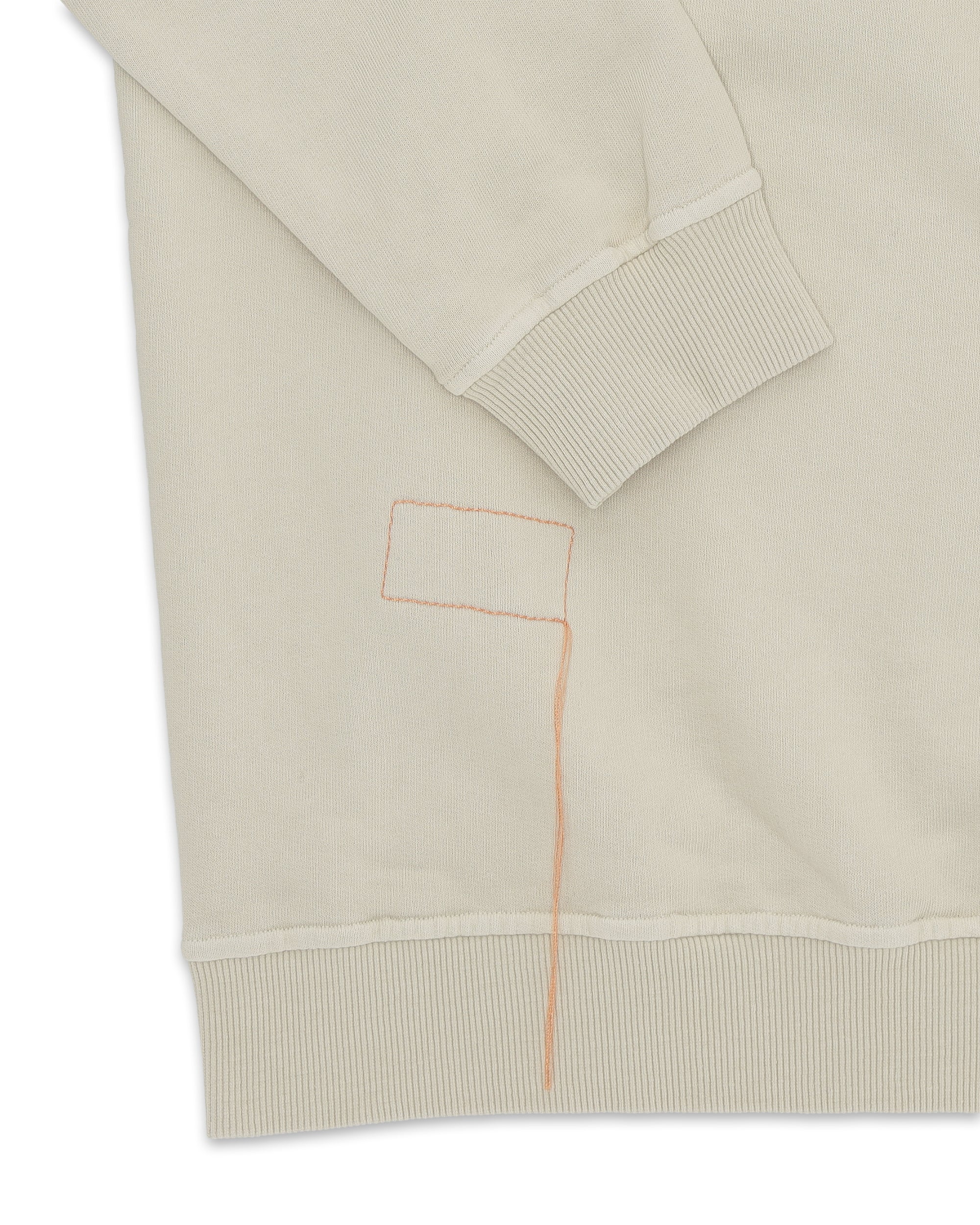 Yalepcoach Brushed Jersey Quarter Zip Collared Printed Sweatshirt
