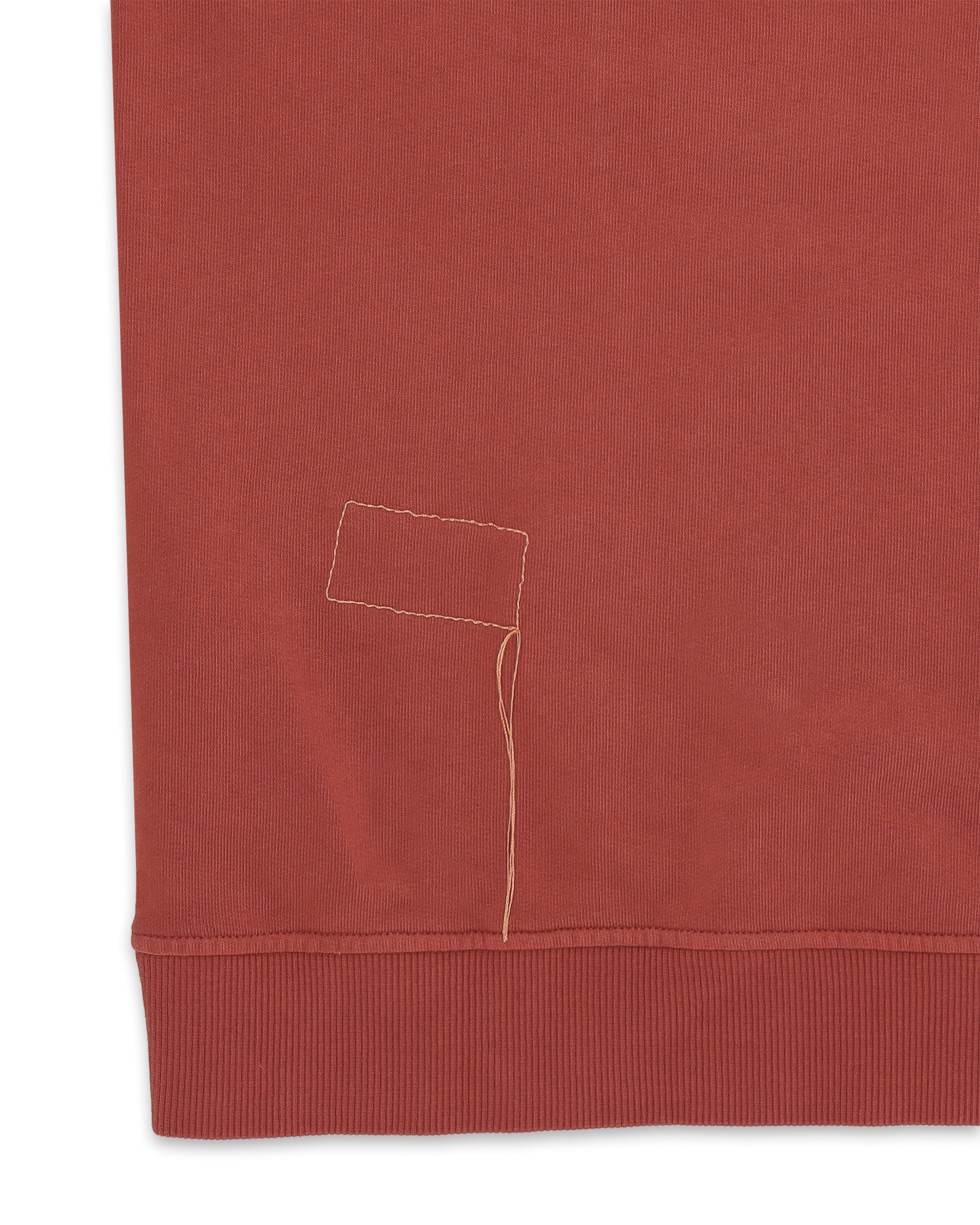 York Brushed Jersey Quarter Zip Collared Short Sleeve Sweatshirt