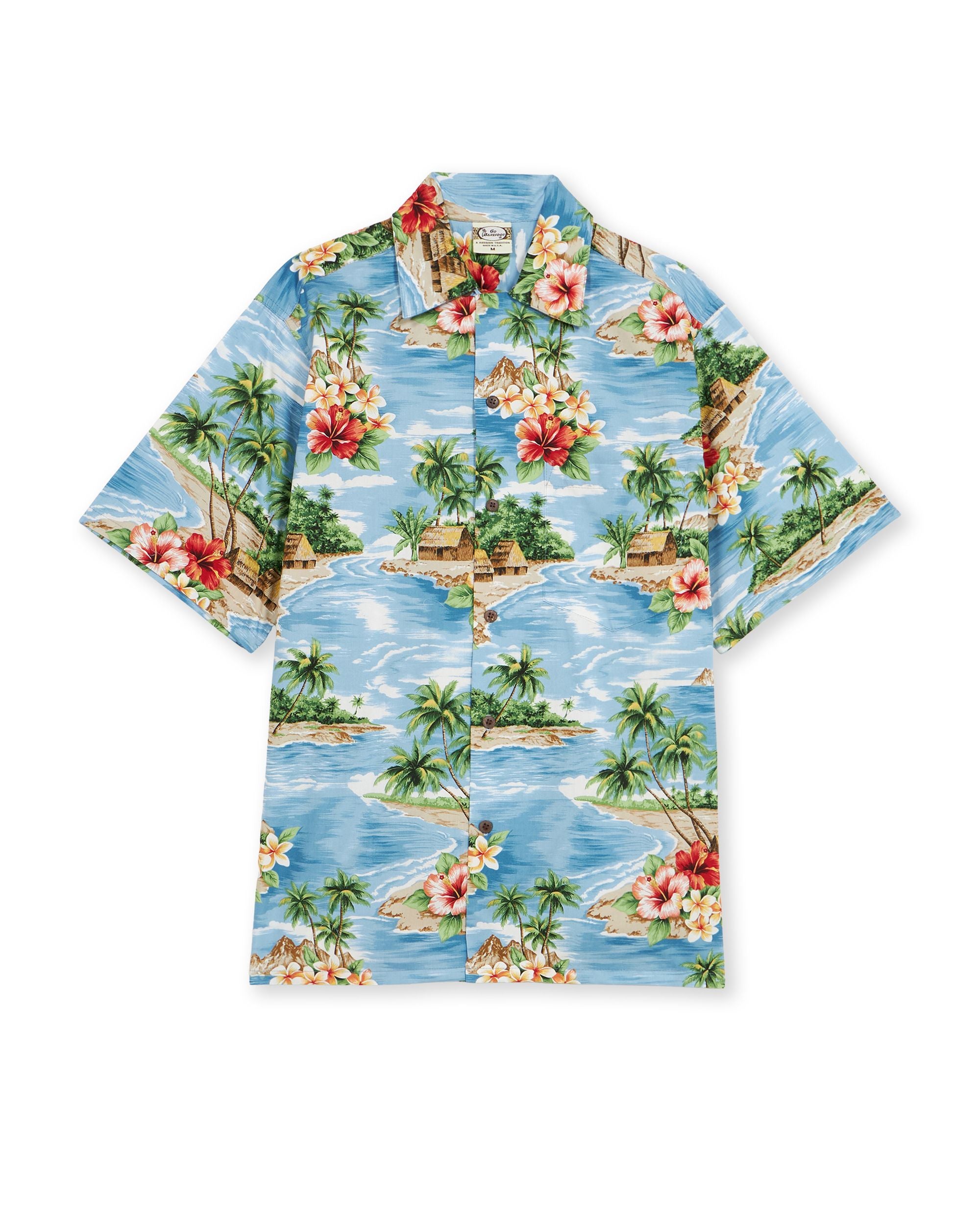 Fiji Cotton Printed Short Sleeve Shirt