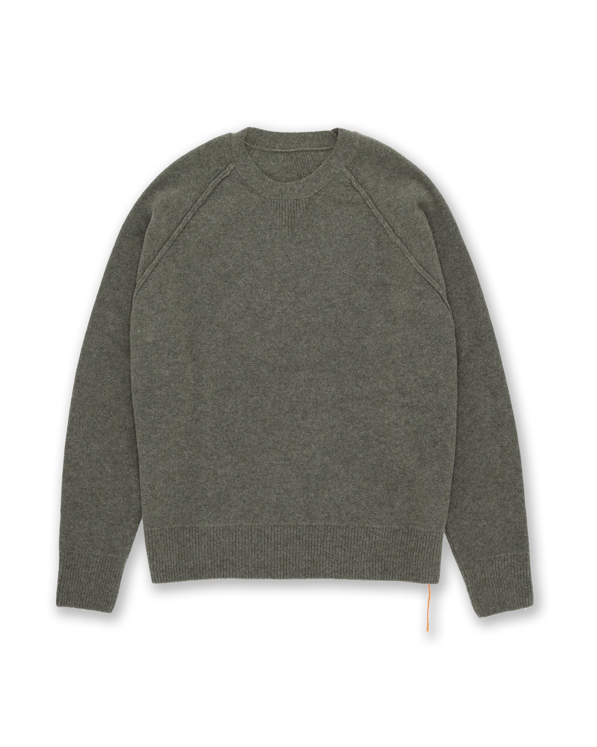 Harvard Sweater Crewneck Wool Raglan Sleeves