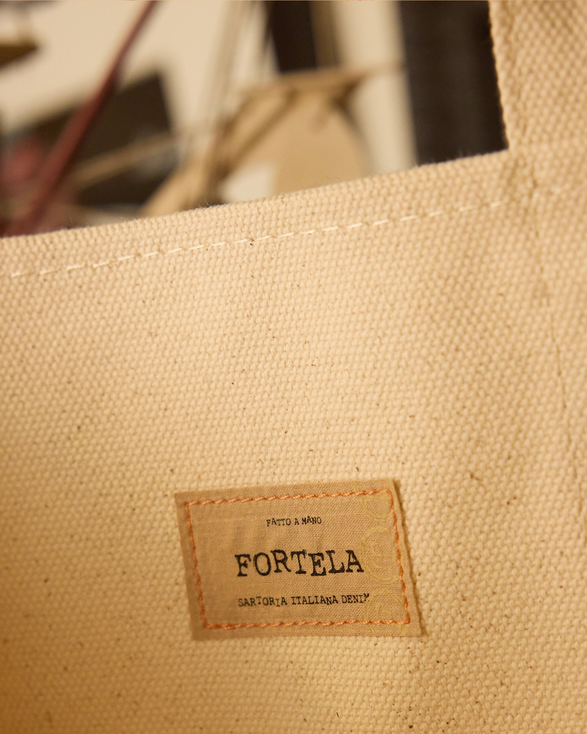 Hamptonbag Ecrù Canvas Bag