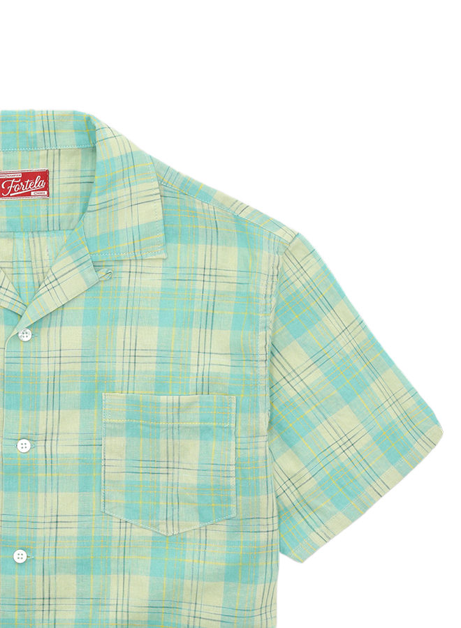 Strike Camicia Bowling In Cotone A Quadri