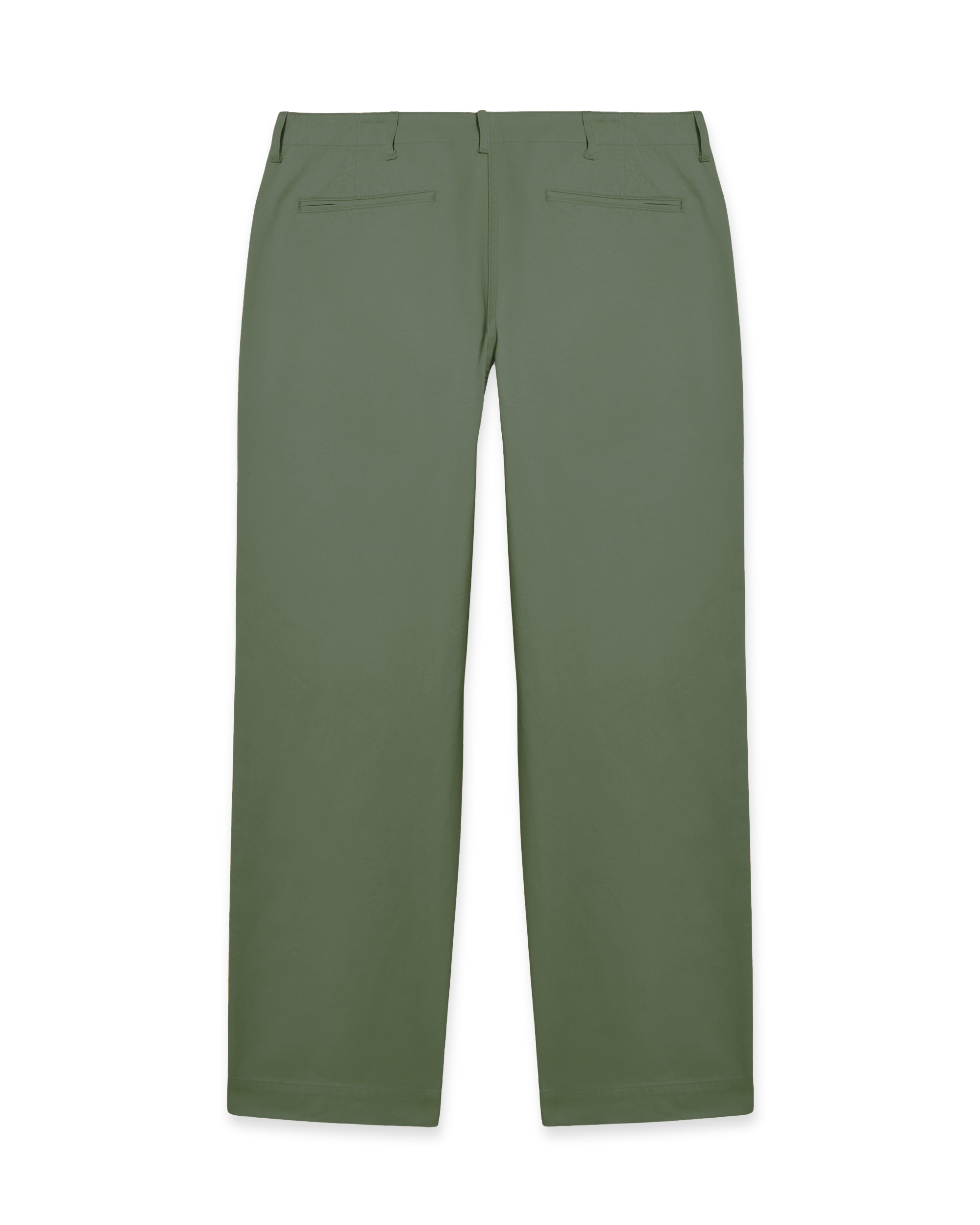 Officer Trousers Chino Cotton Satin