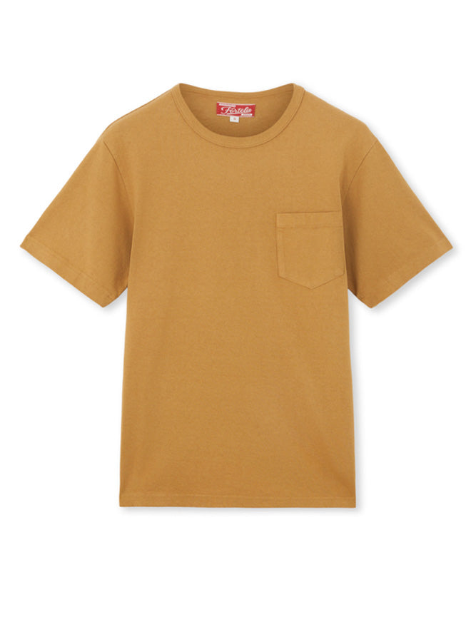Tubejp T-shirt With Chest Pocket Cotton