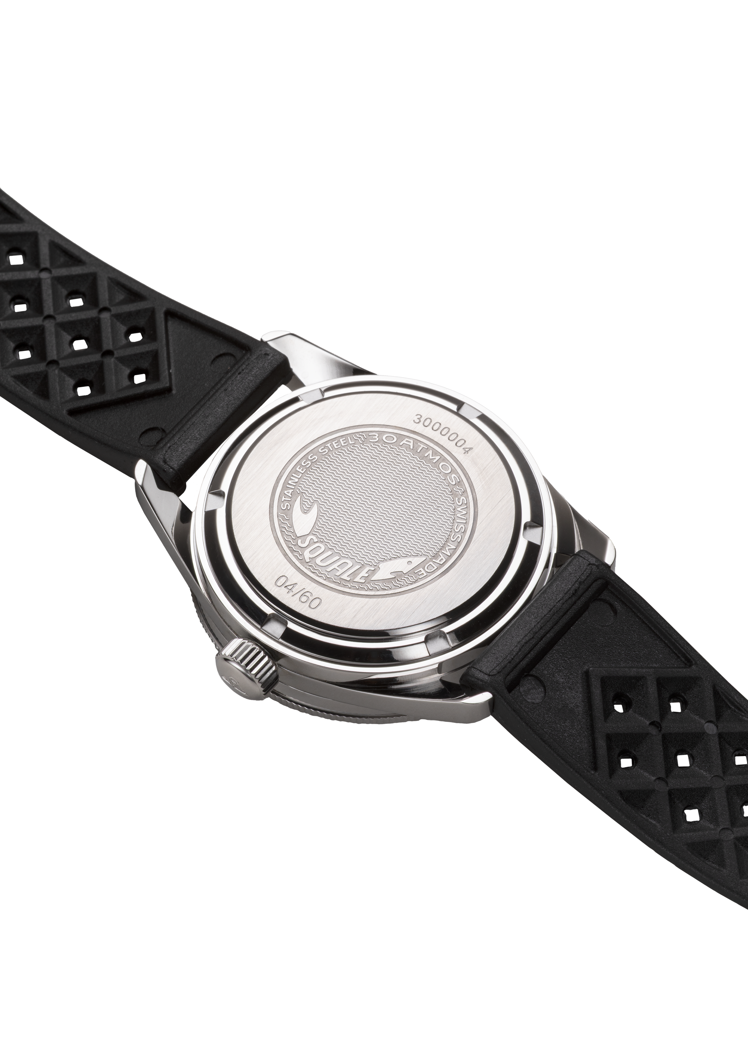 AS x Squale Black Dial