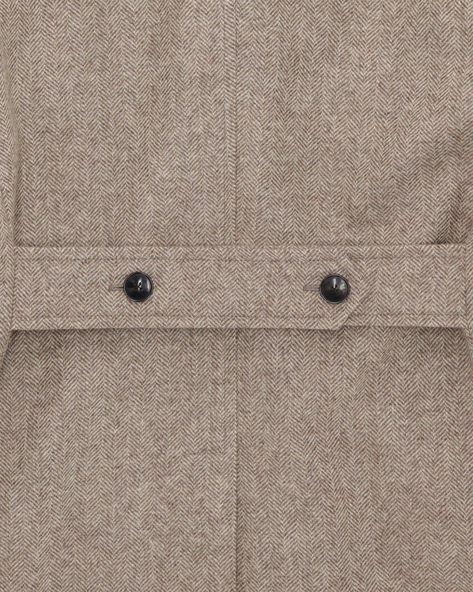 Bogart Wool Herringbone Double-breasted Coat