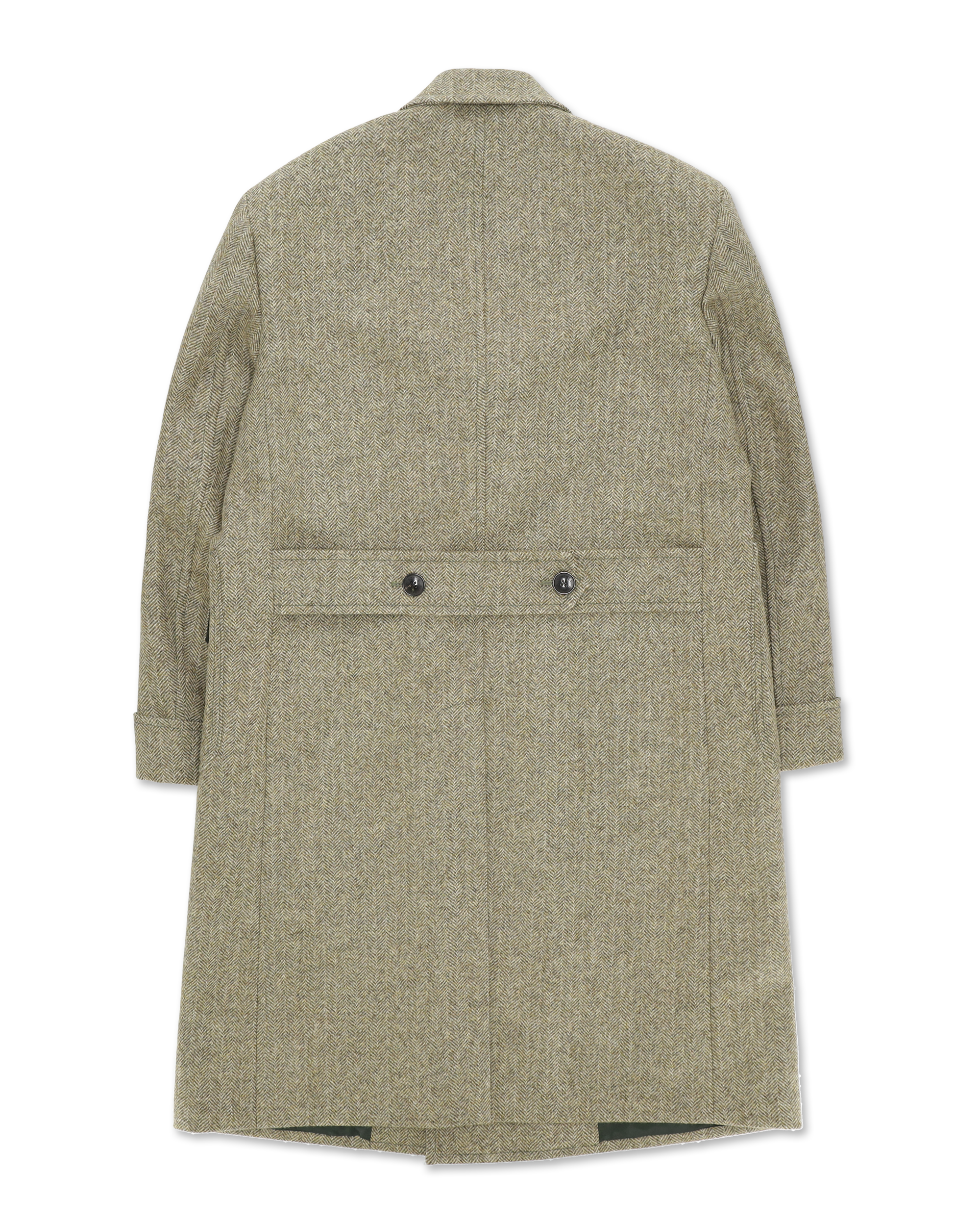 Bogart Wool Herringbone Double-breasted Coat