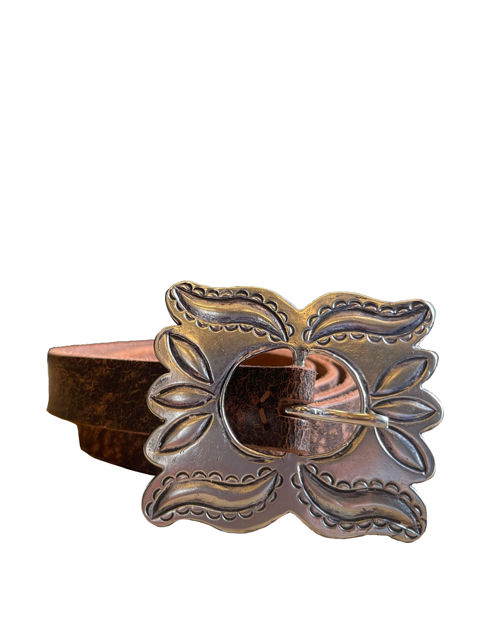 Butterfly Leather Belt