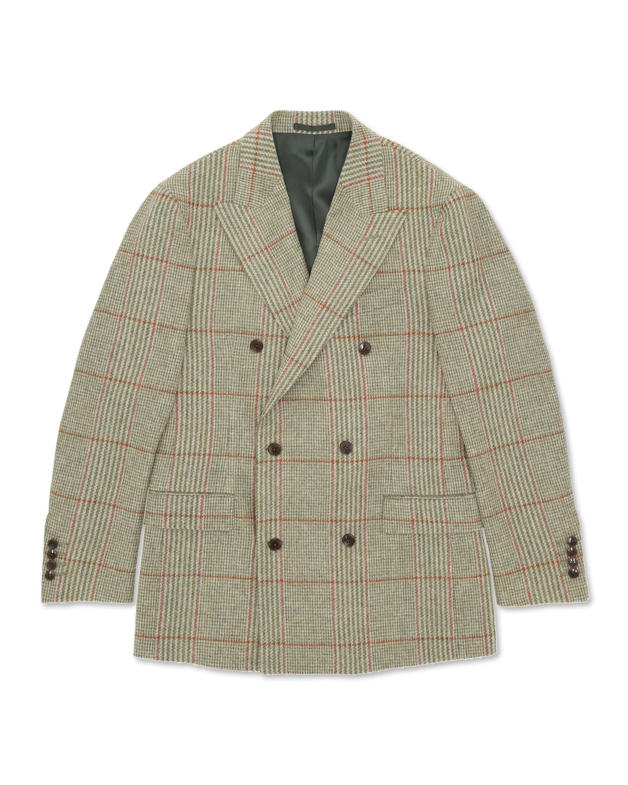 Corrado Double-breasted Shetland Jacket