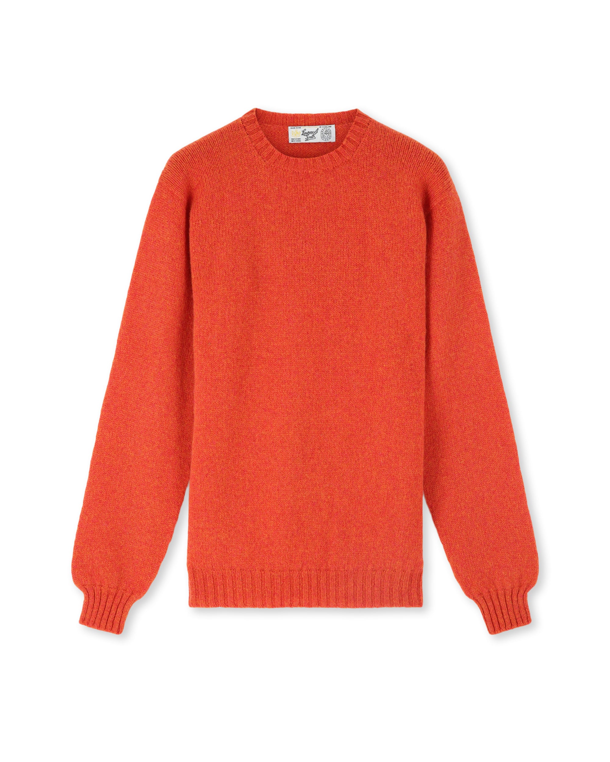 Shetlandcrewneck Maglione Girocollo In Lana