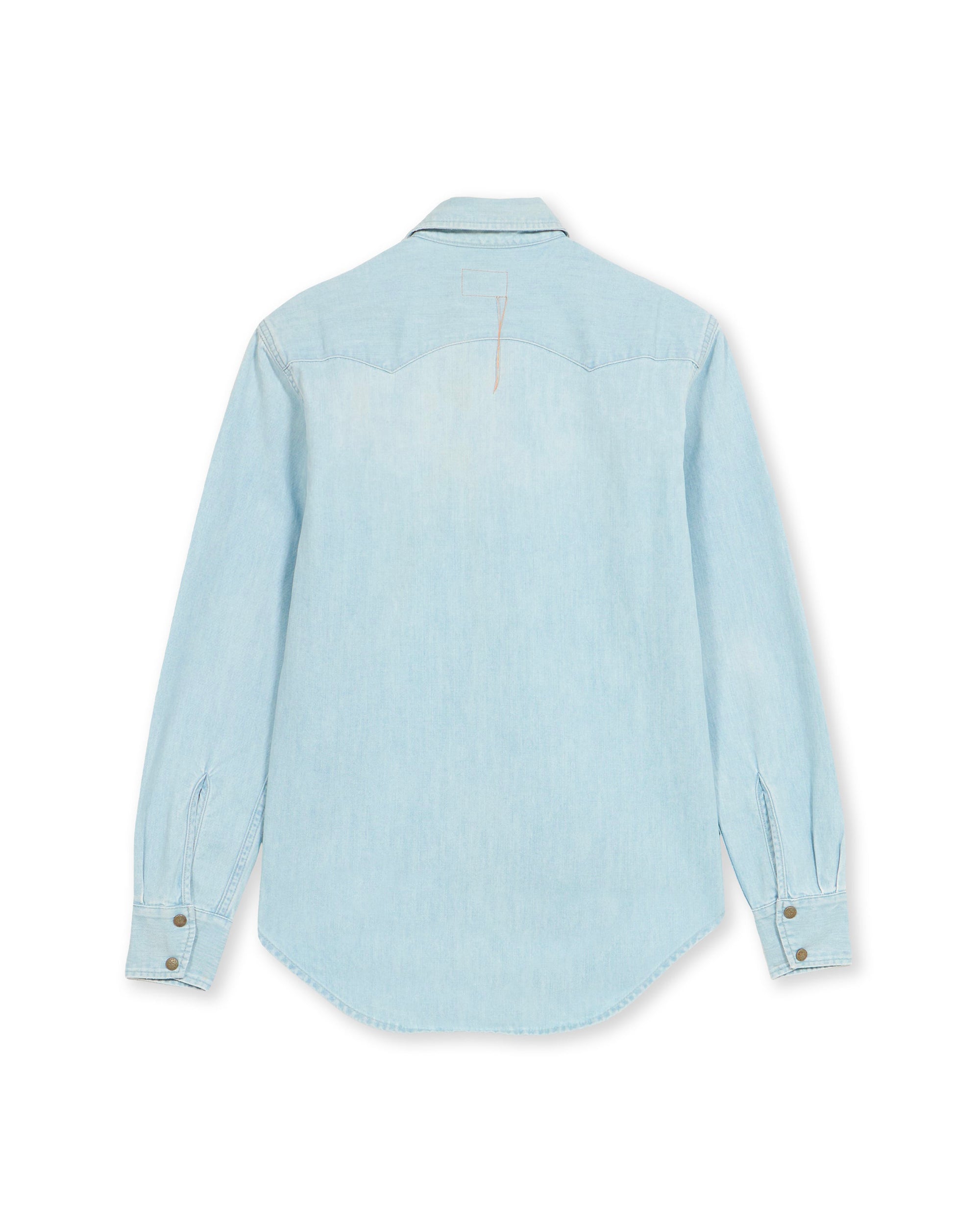 Elpasoj Shirt Texan Denim Bleach Wash