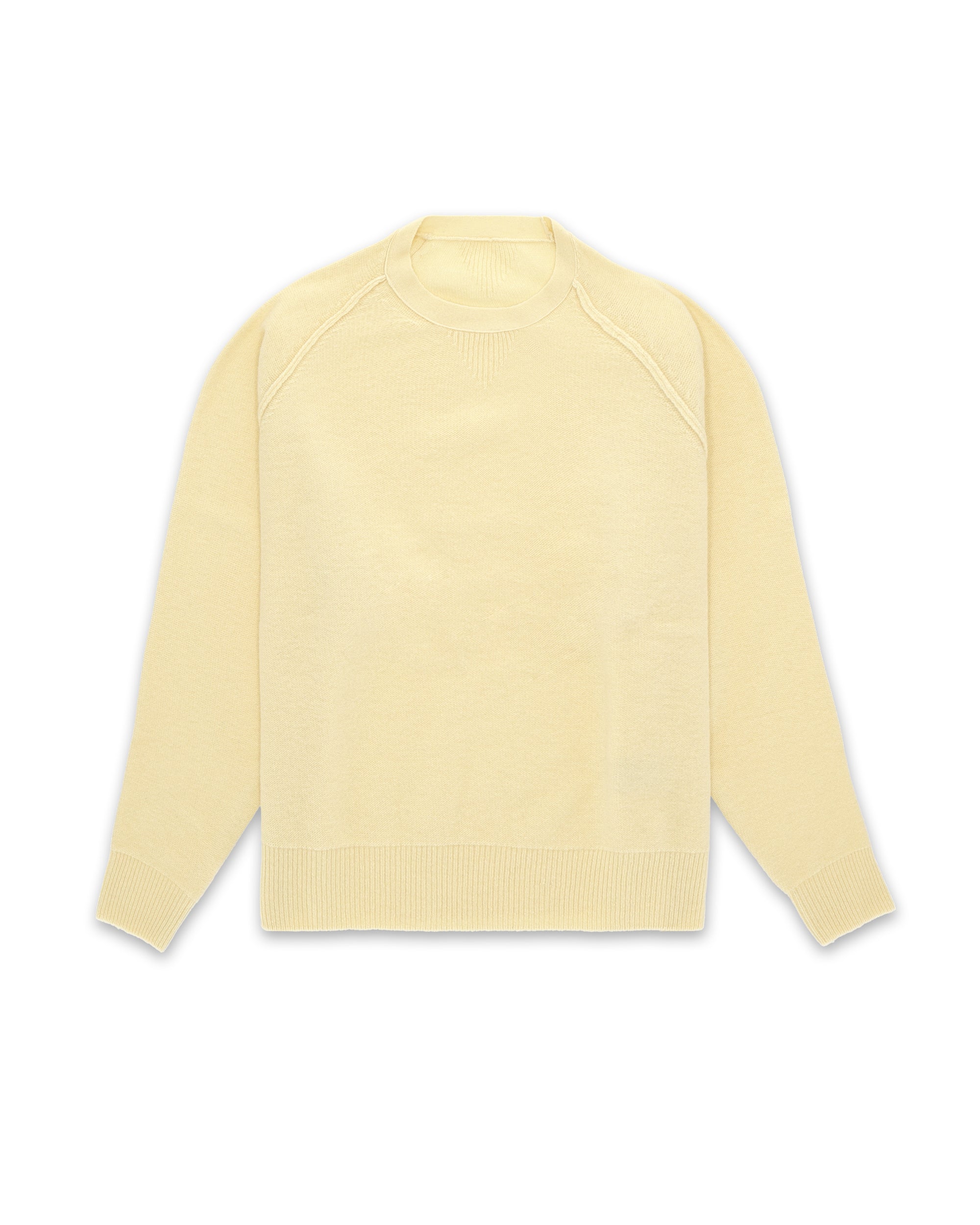Harvard Sweater Crewneck Wool Raglan Sleeves