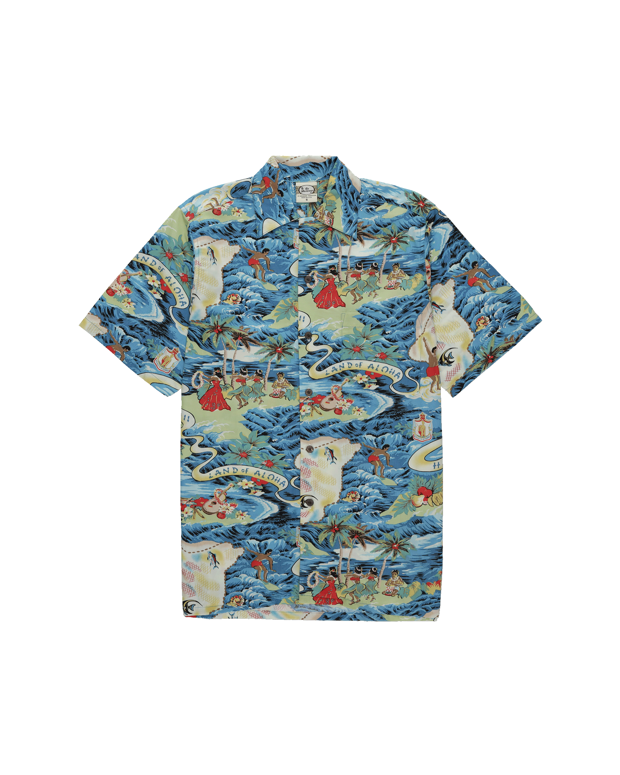 LANDOFALOHA-GB007        BLU