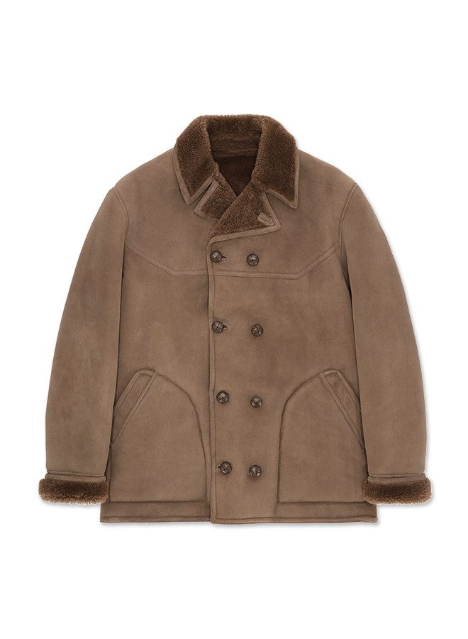 Newlemans Shearling Double-breasted