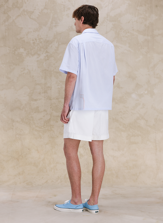 Bowling Shirt Linen Short Sleeves