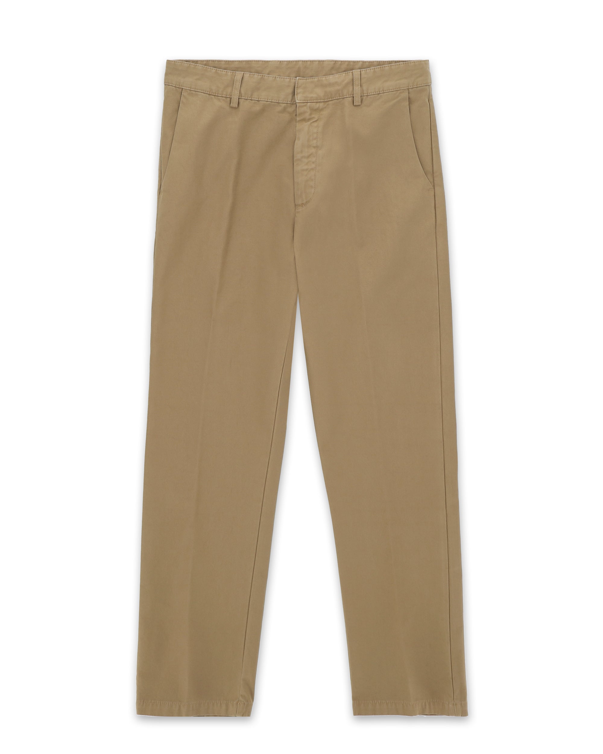 Maine Pantaloni In Canvas di Cotone Rovesciato