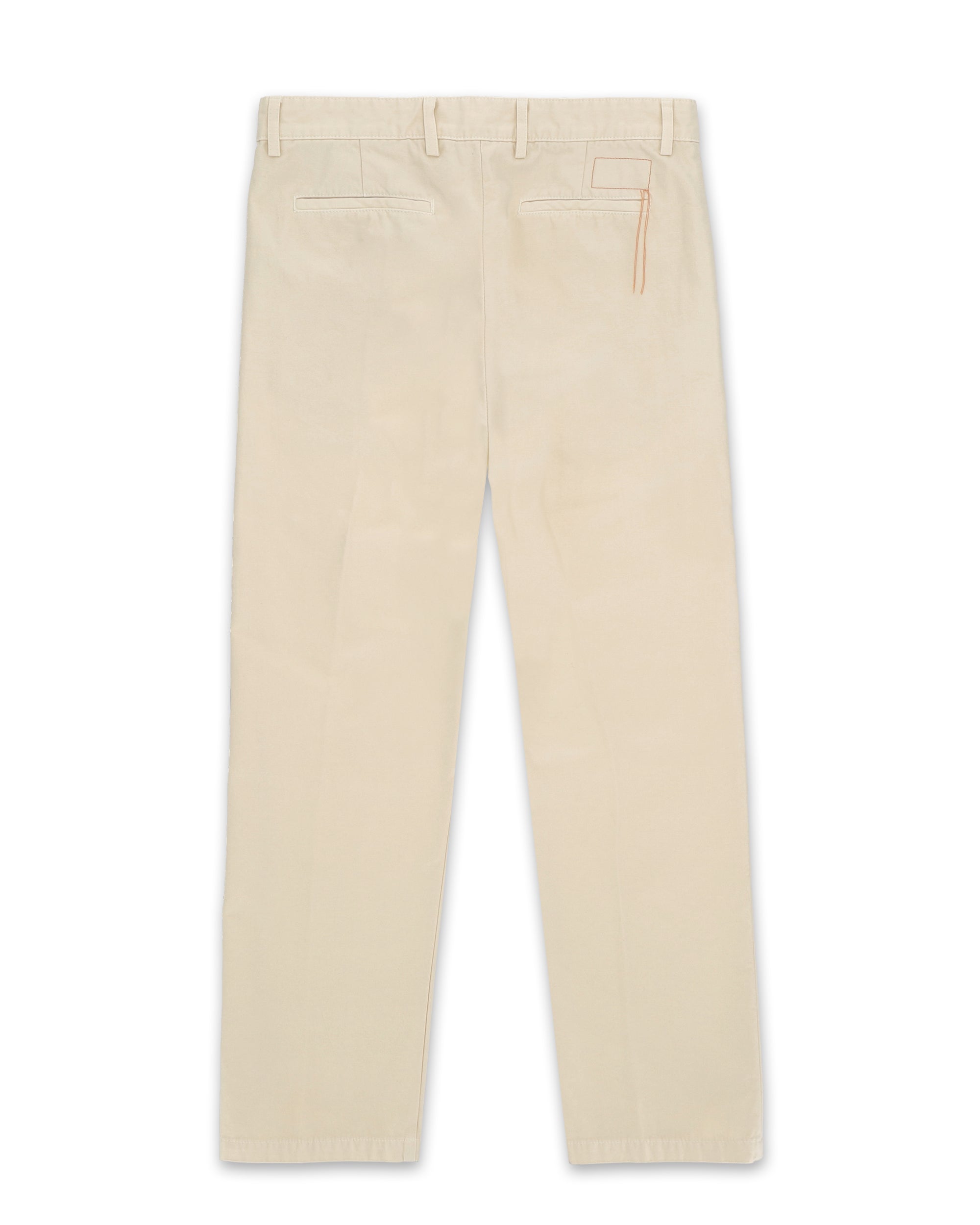 Maine Pantaloni In Canvas di Cotone Rovesciato