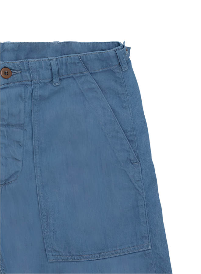 Newfatigue Pantaloni Fatigue Japan Denim Custom Wash