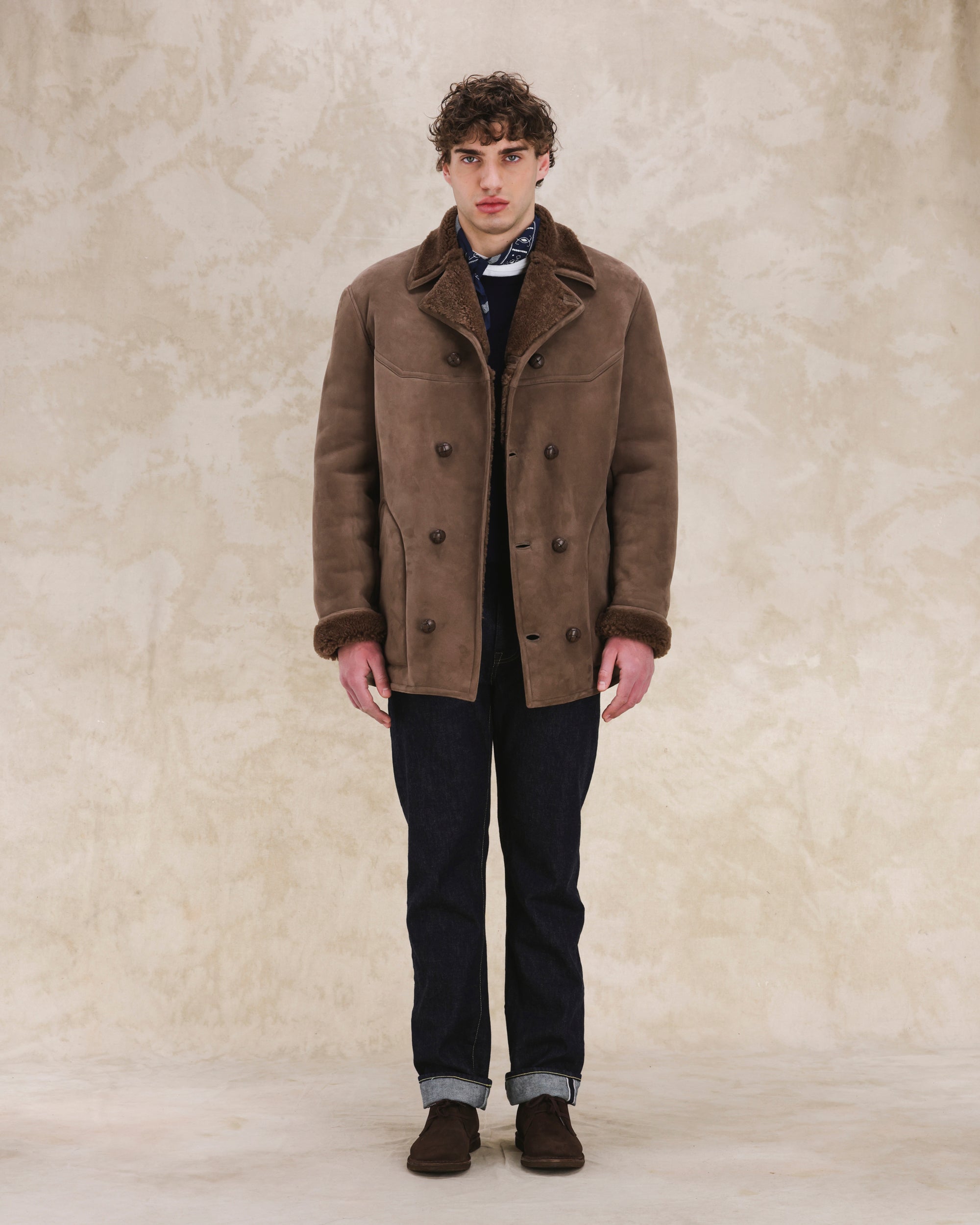 Newlemans Shearling Double-breasted