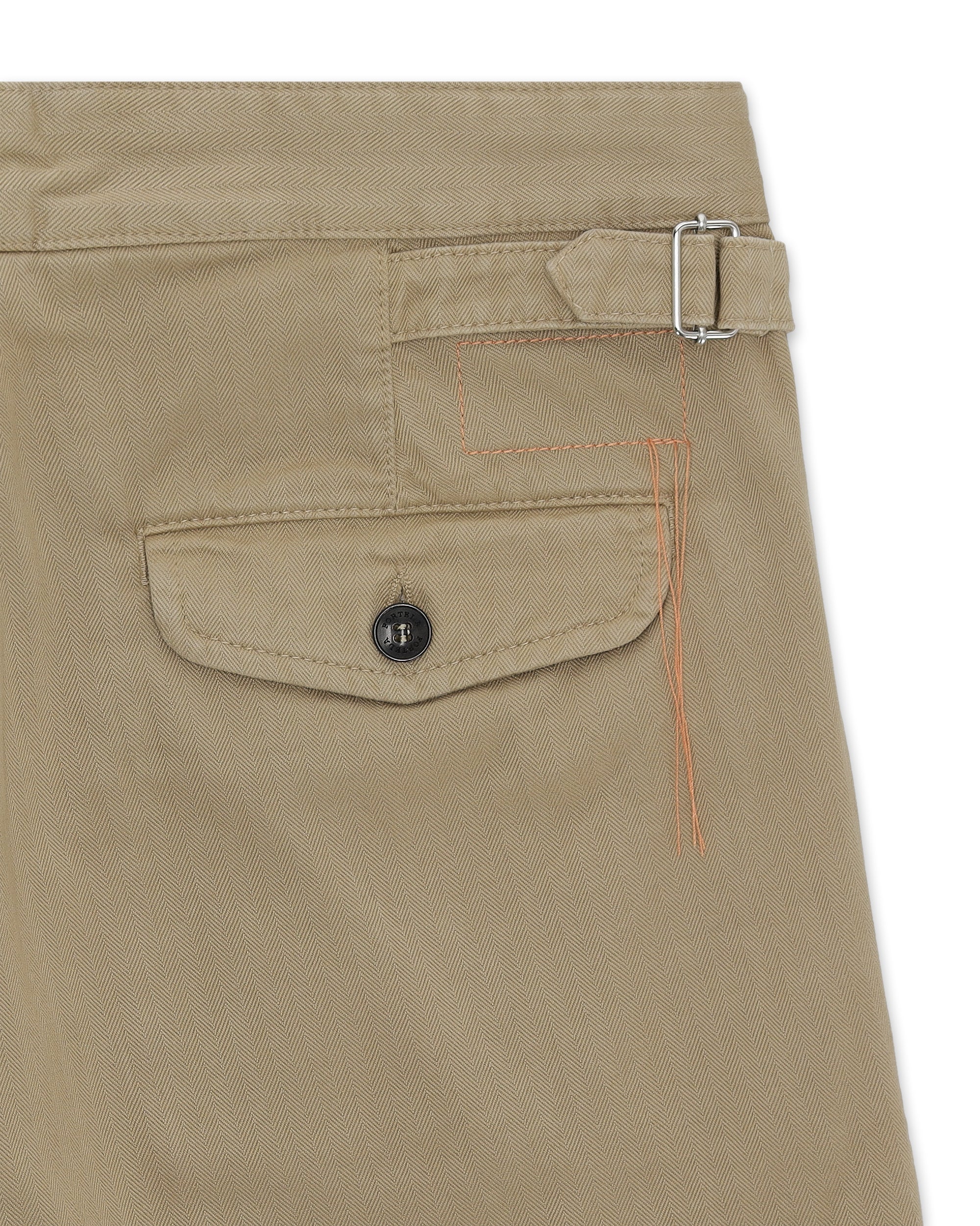Oklahoma Pantaloni In Herringone 