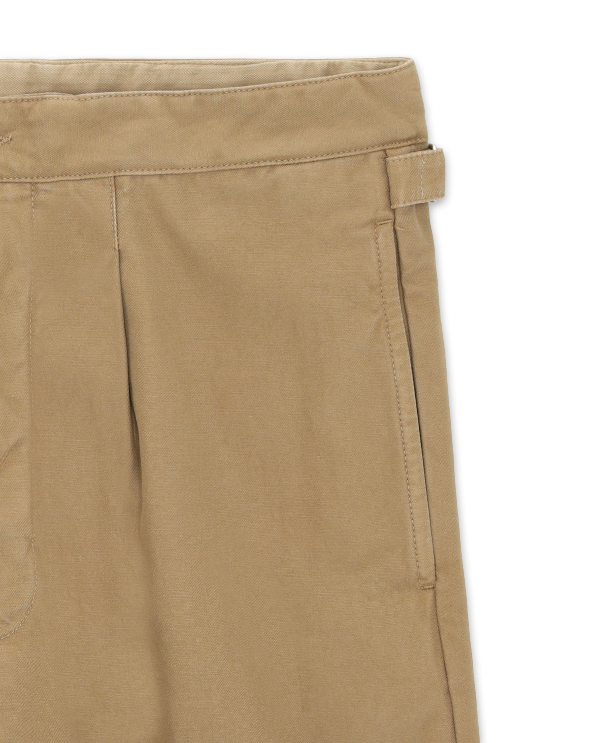 Oklahoma Reversed Cotton Canvas Trousers