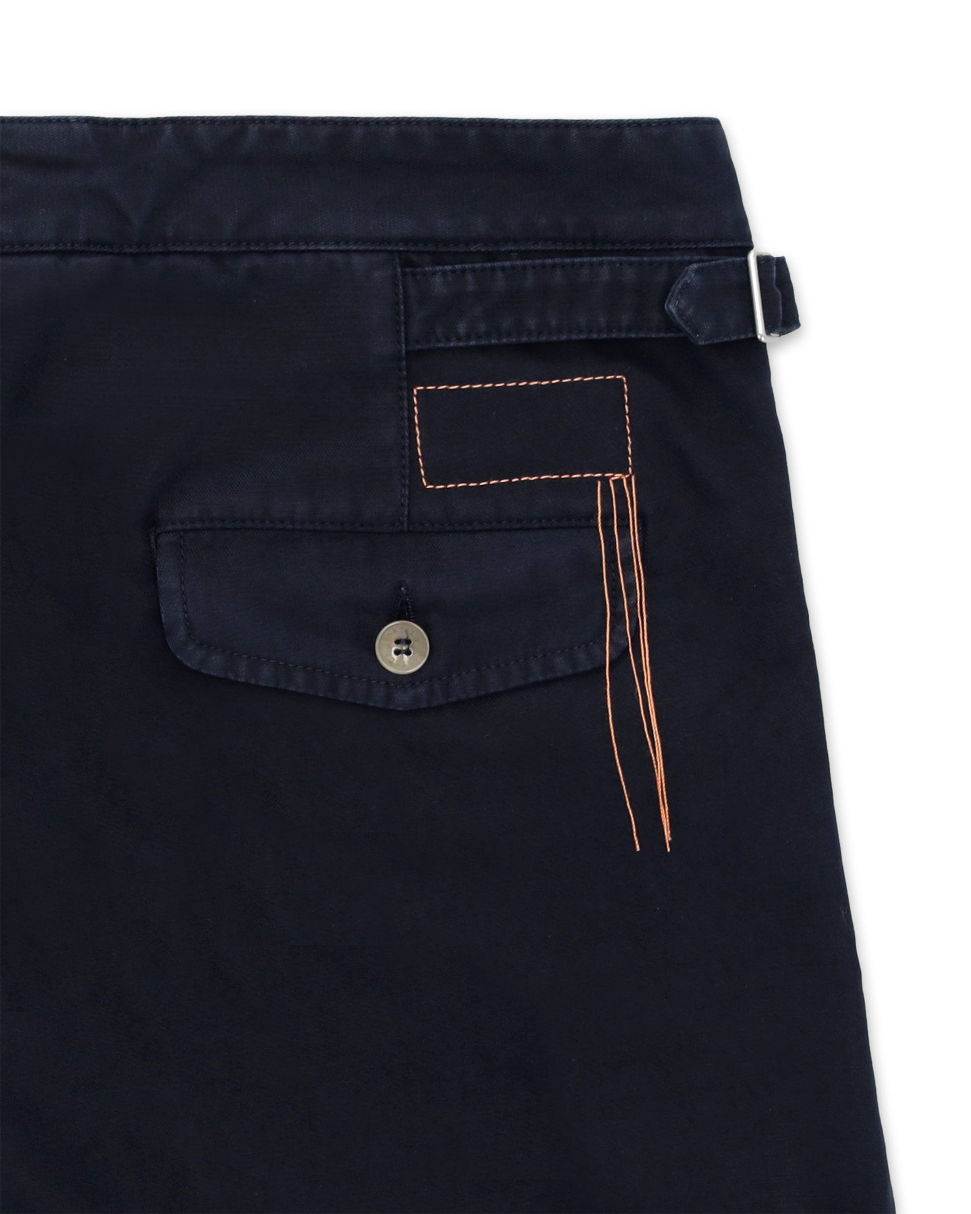 Oklahoma Reversed Cotton Canvas Trousers
