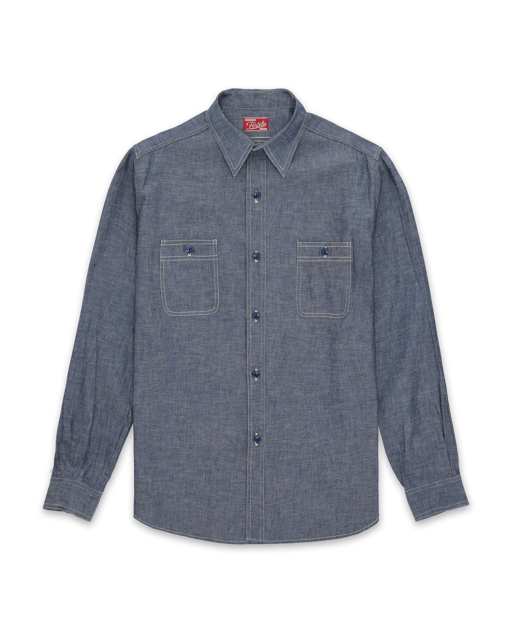 Otero Camicia In Chambray 