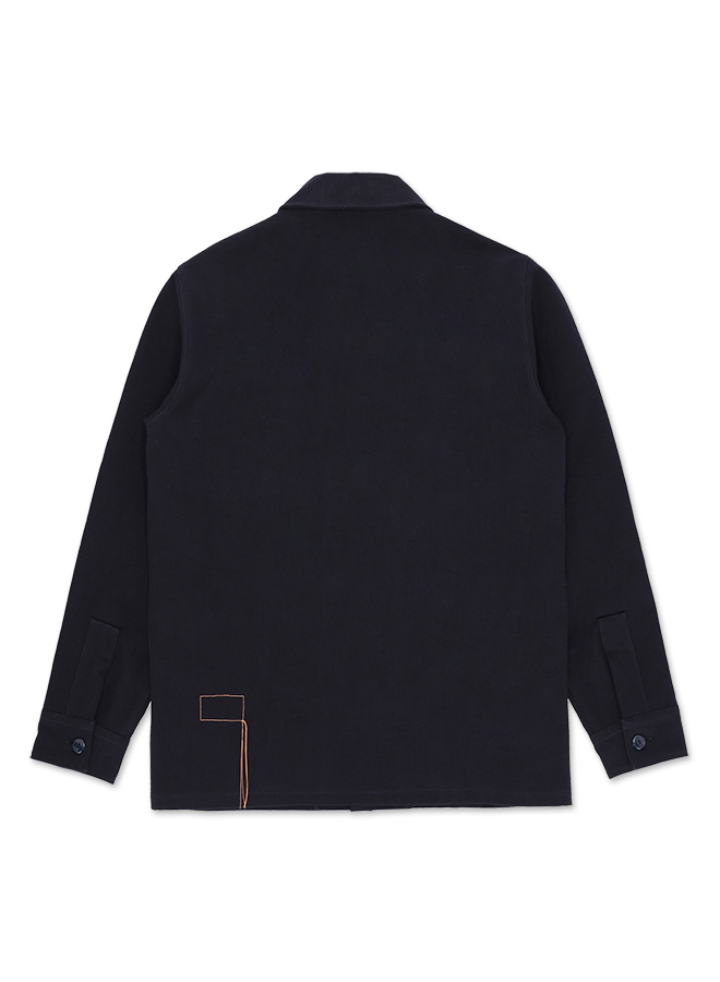 Pepper Overshirt In Cotone E Lana