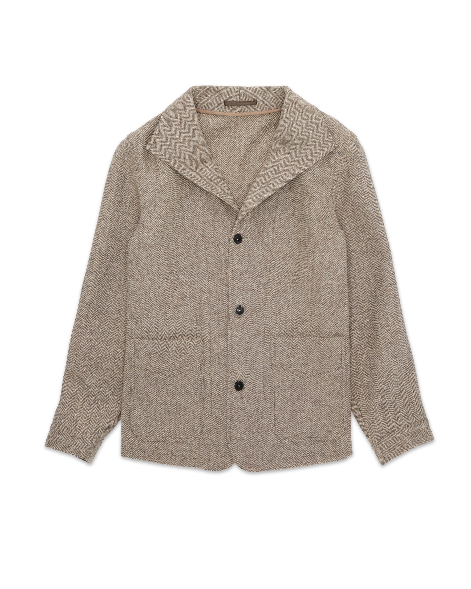 Scotland Jacket Herringbone Wool
