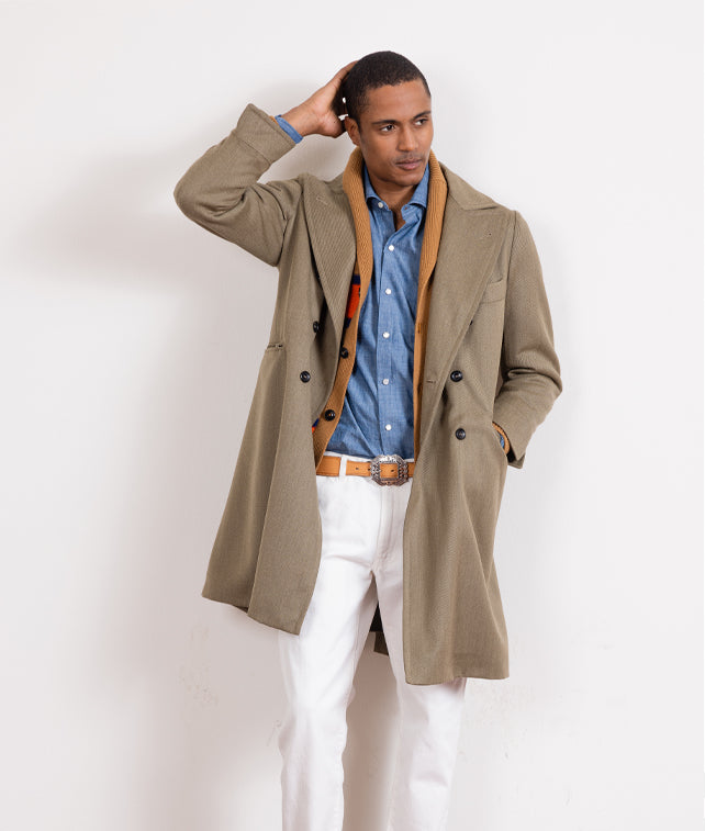 Serwilliam Cappotto Doppio Petto