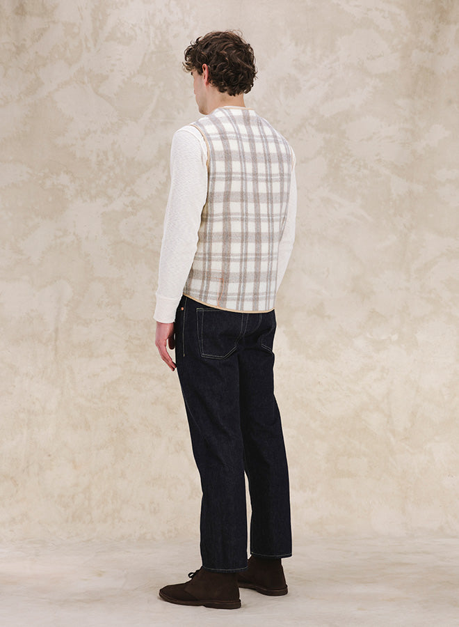 Sherpavest Vest Wool Check