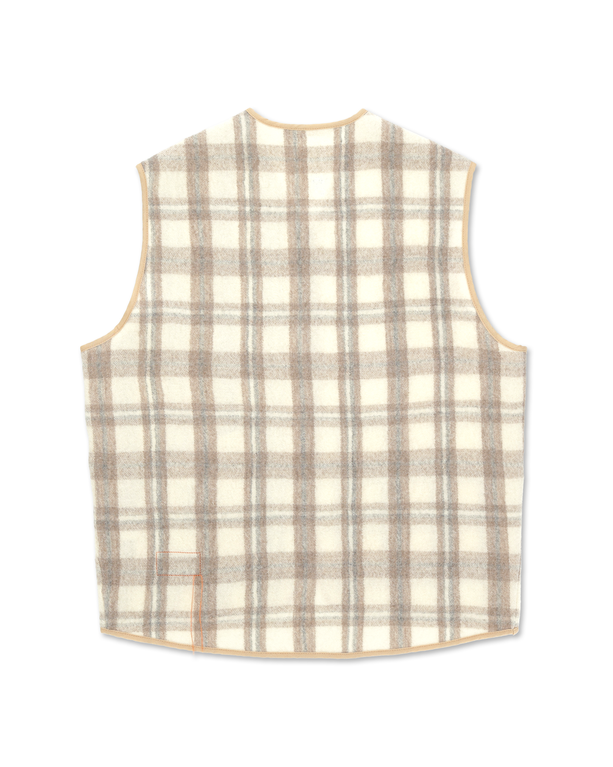 Sherpavest Vest Wool Check