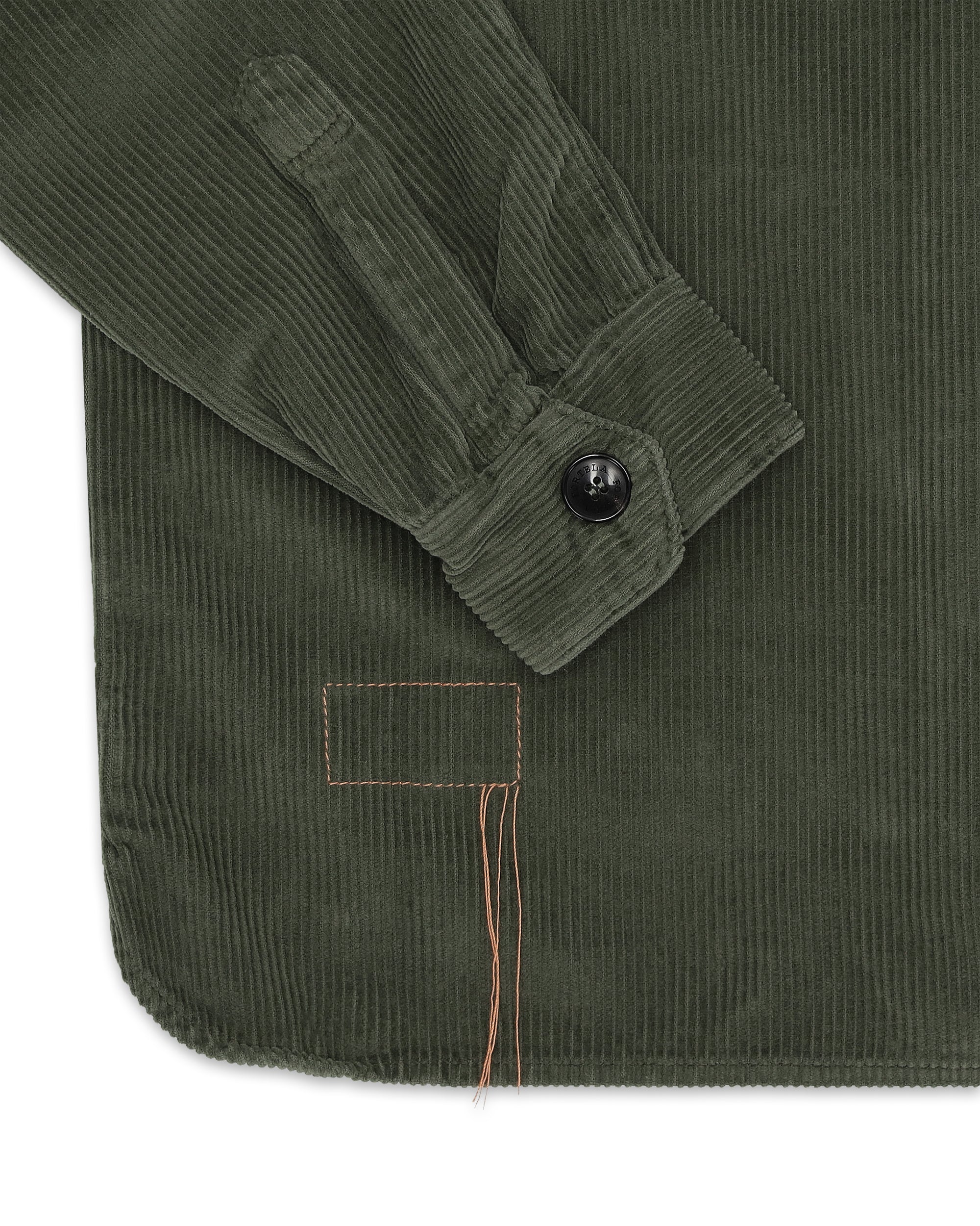 Short Overshirt In Velluto A Coste
