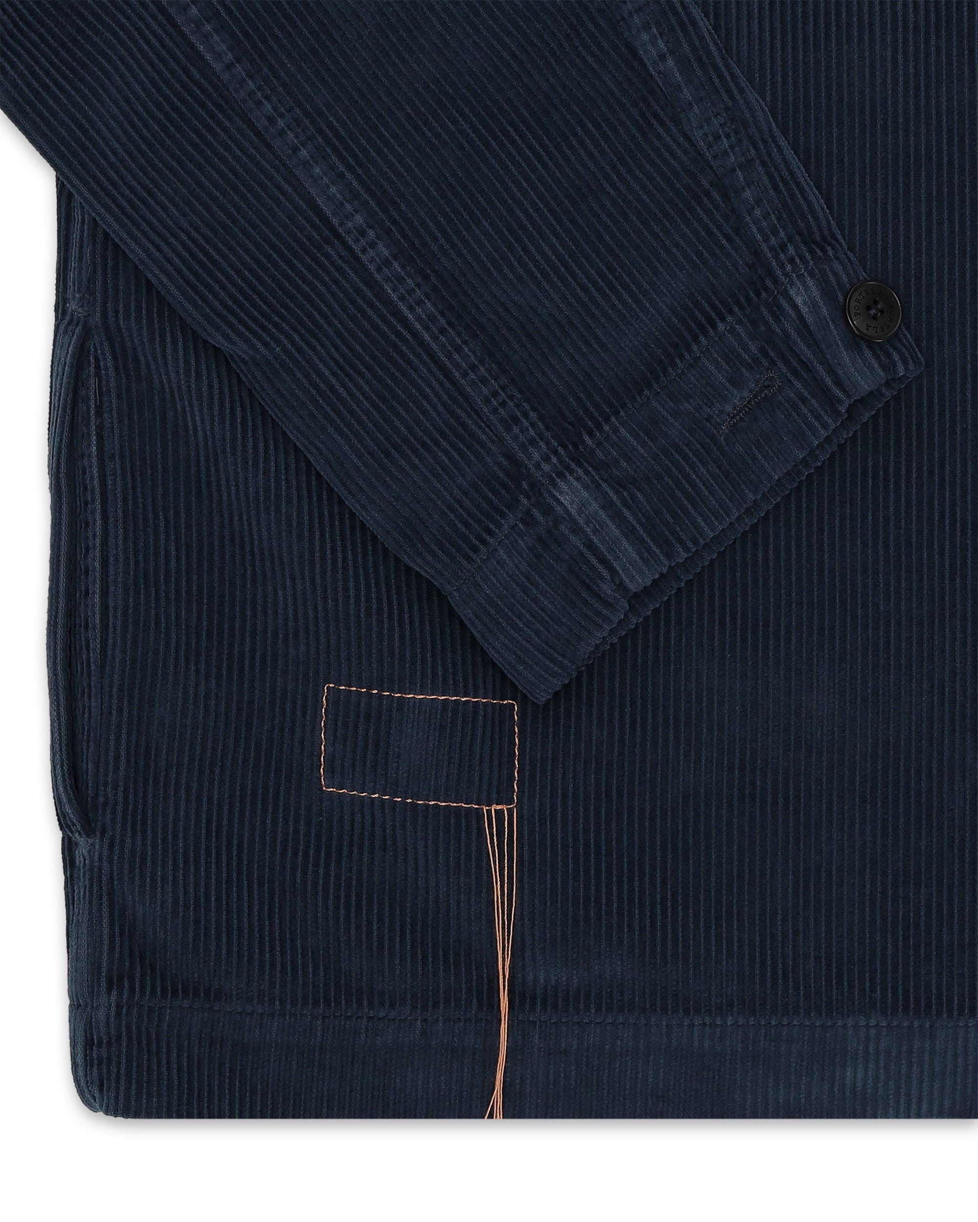 Solomon Overshirt In Velluto A Coste