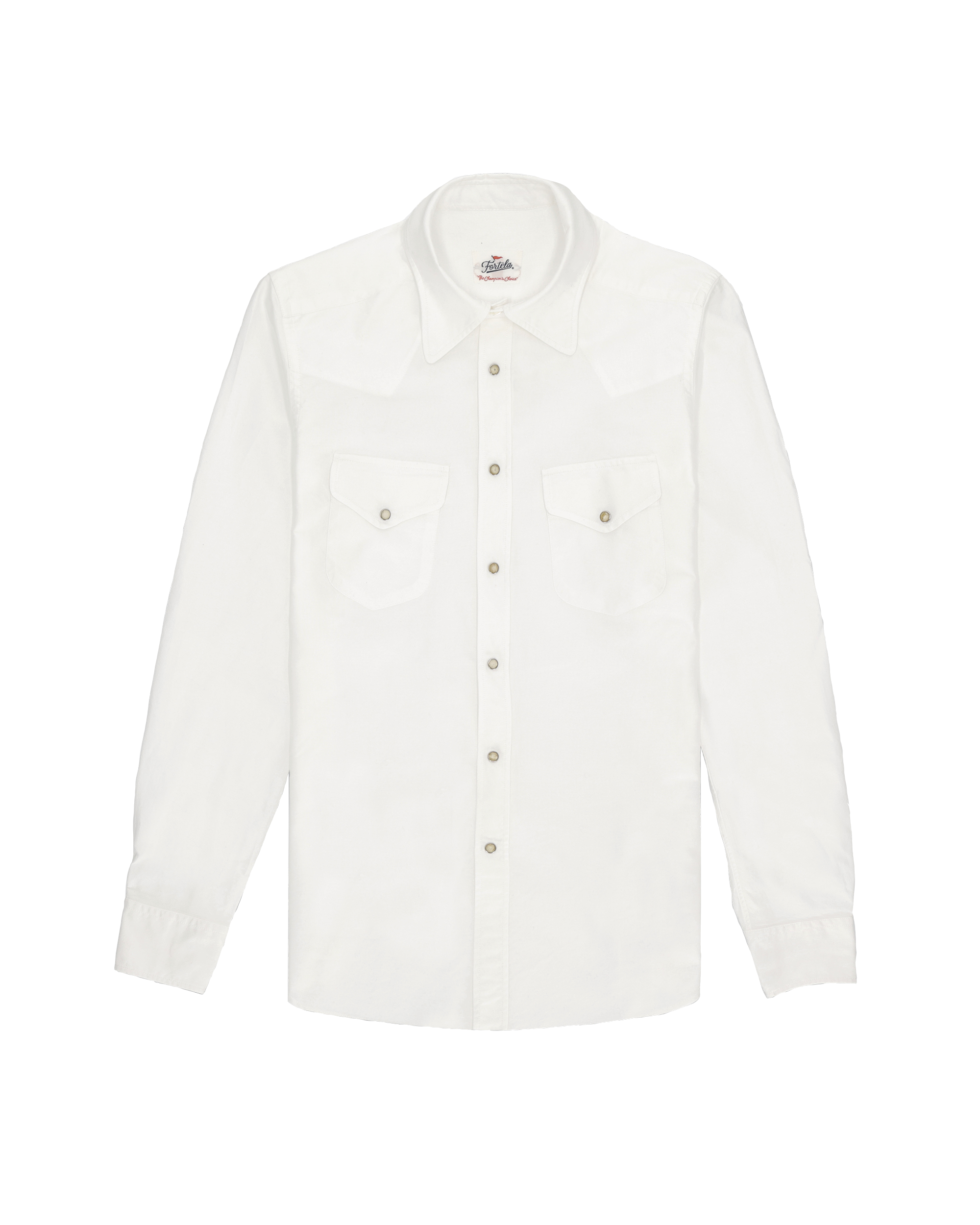 Tex Texan Shirt in Oxford Cotton