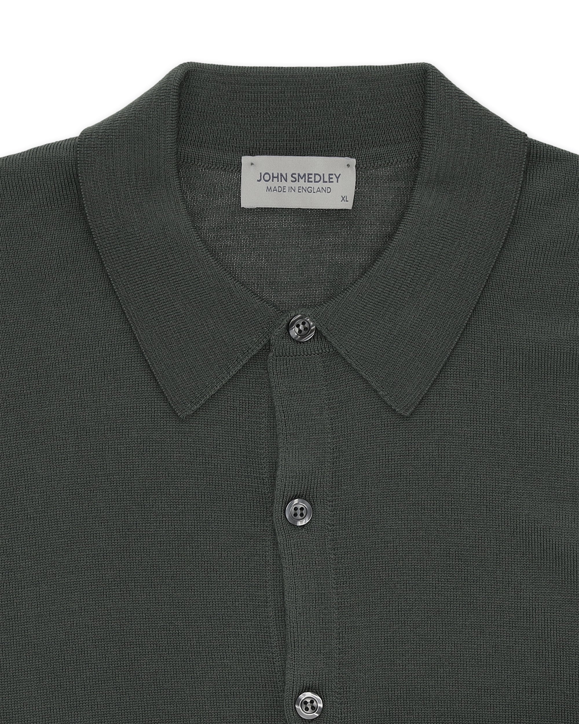 Tibor Camicia John Smedley Bottone Merino 