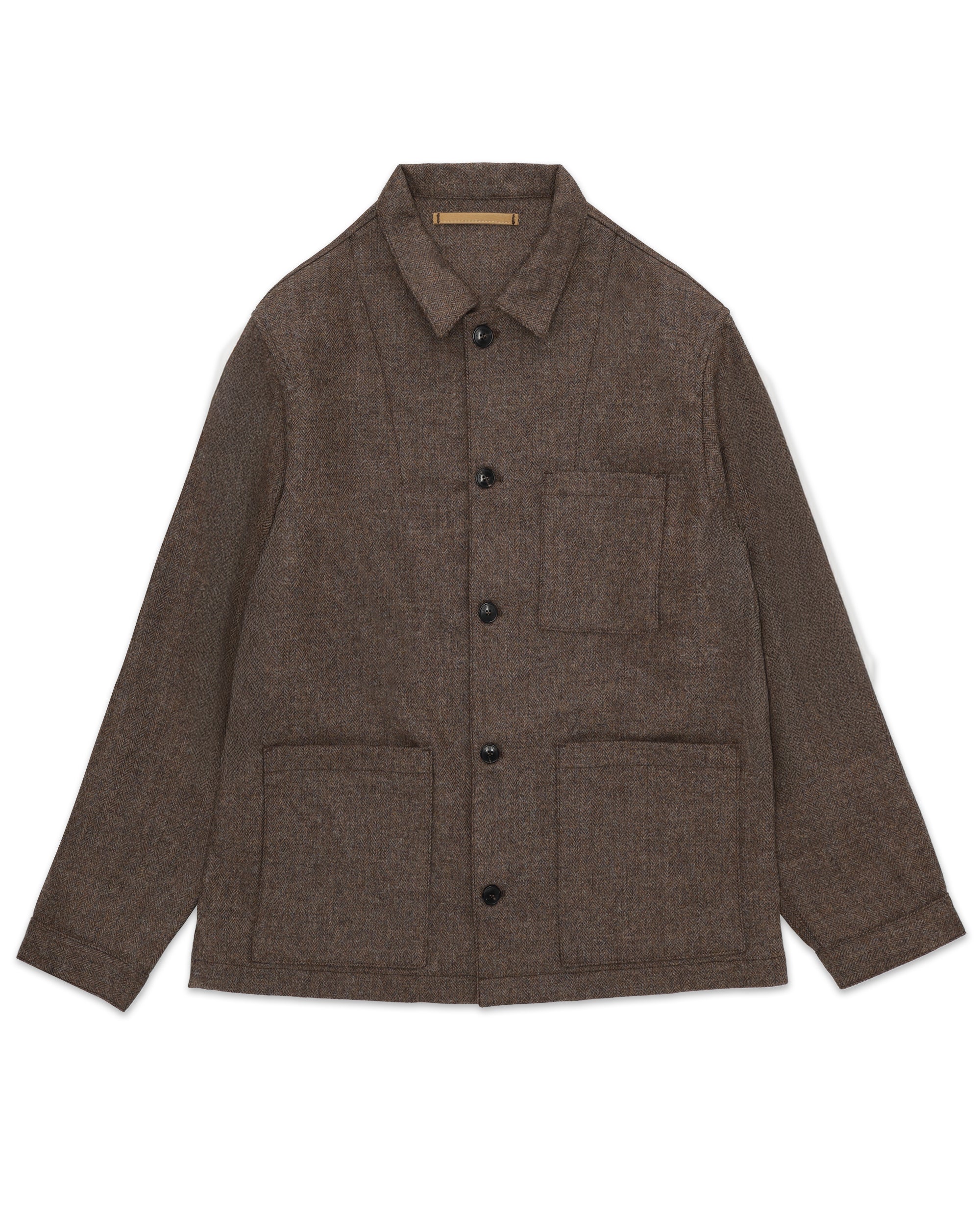 Tristan Herringbone Wool Jacket