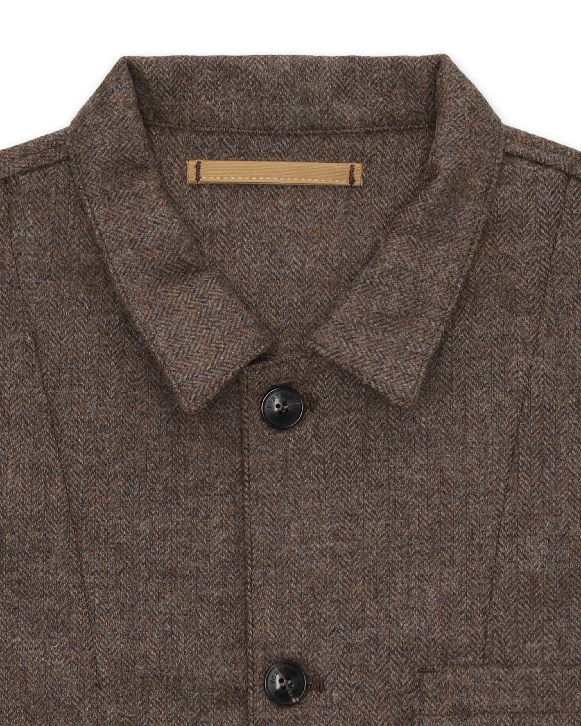 Tristan Herringbone Wool Jacket