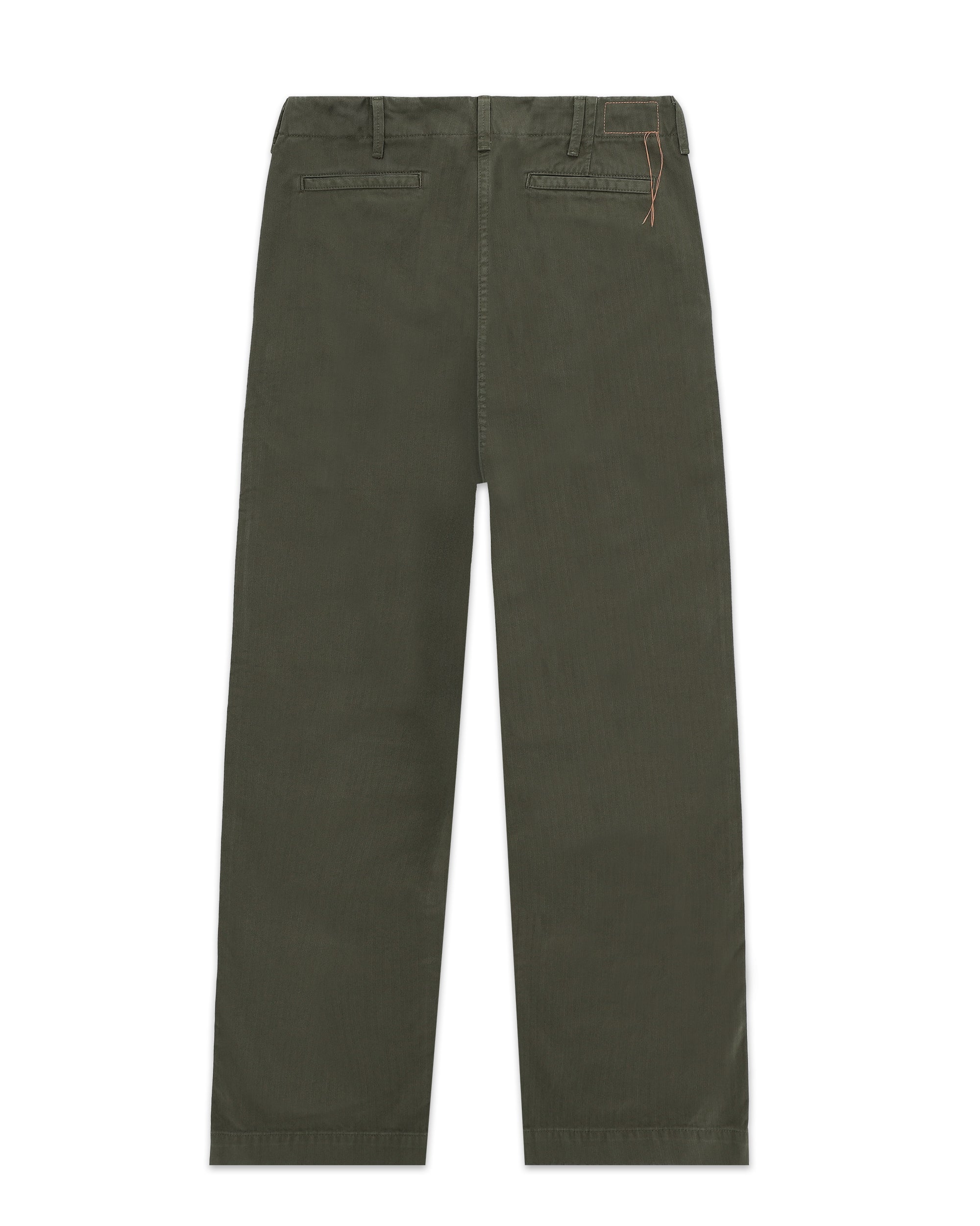 Trucking Pantaloni In Herringbone Di Cotone