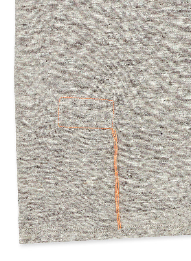 Charlie T-shirt Henley Jersey Linen