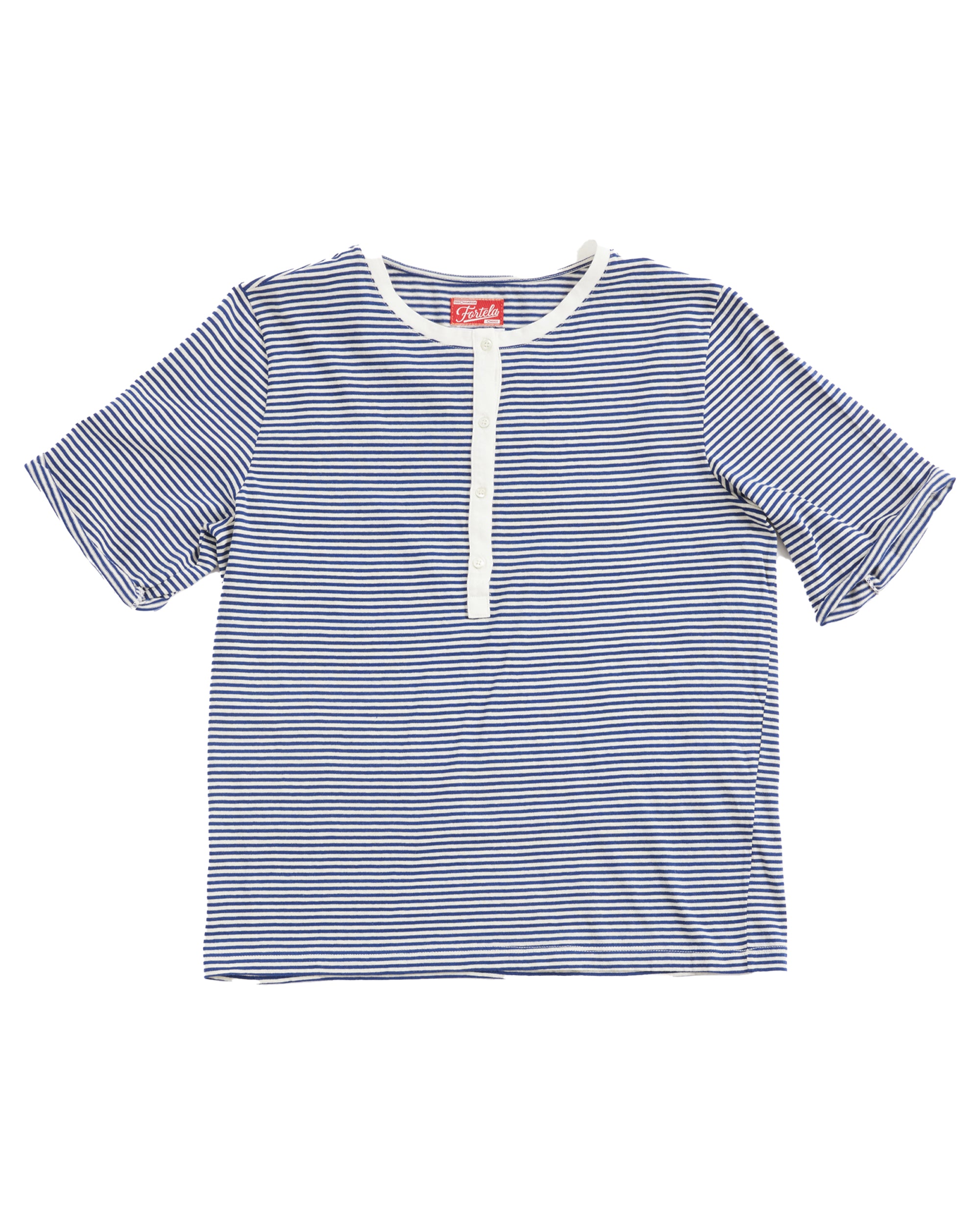 Charlieb T-shirt Henley Short Sleeves