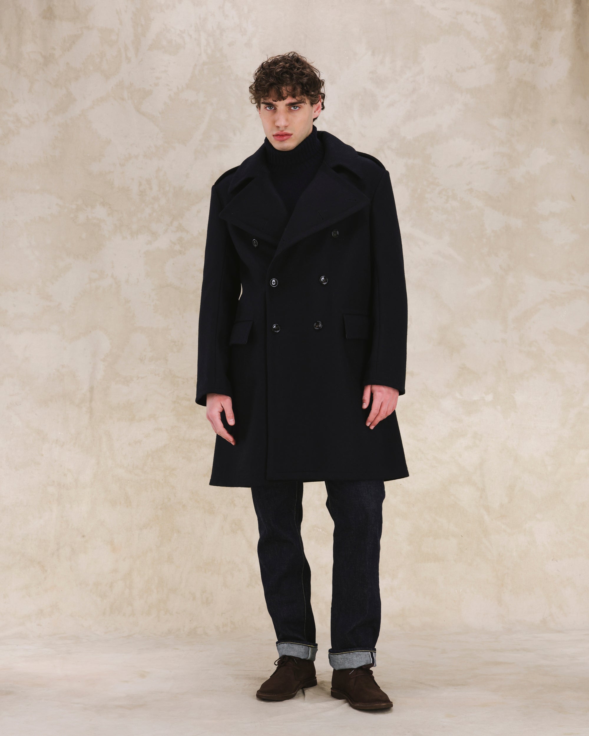 Winston Cappotto Doppiopetto In Lana
