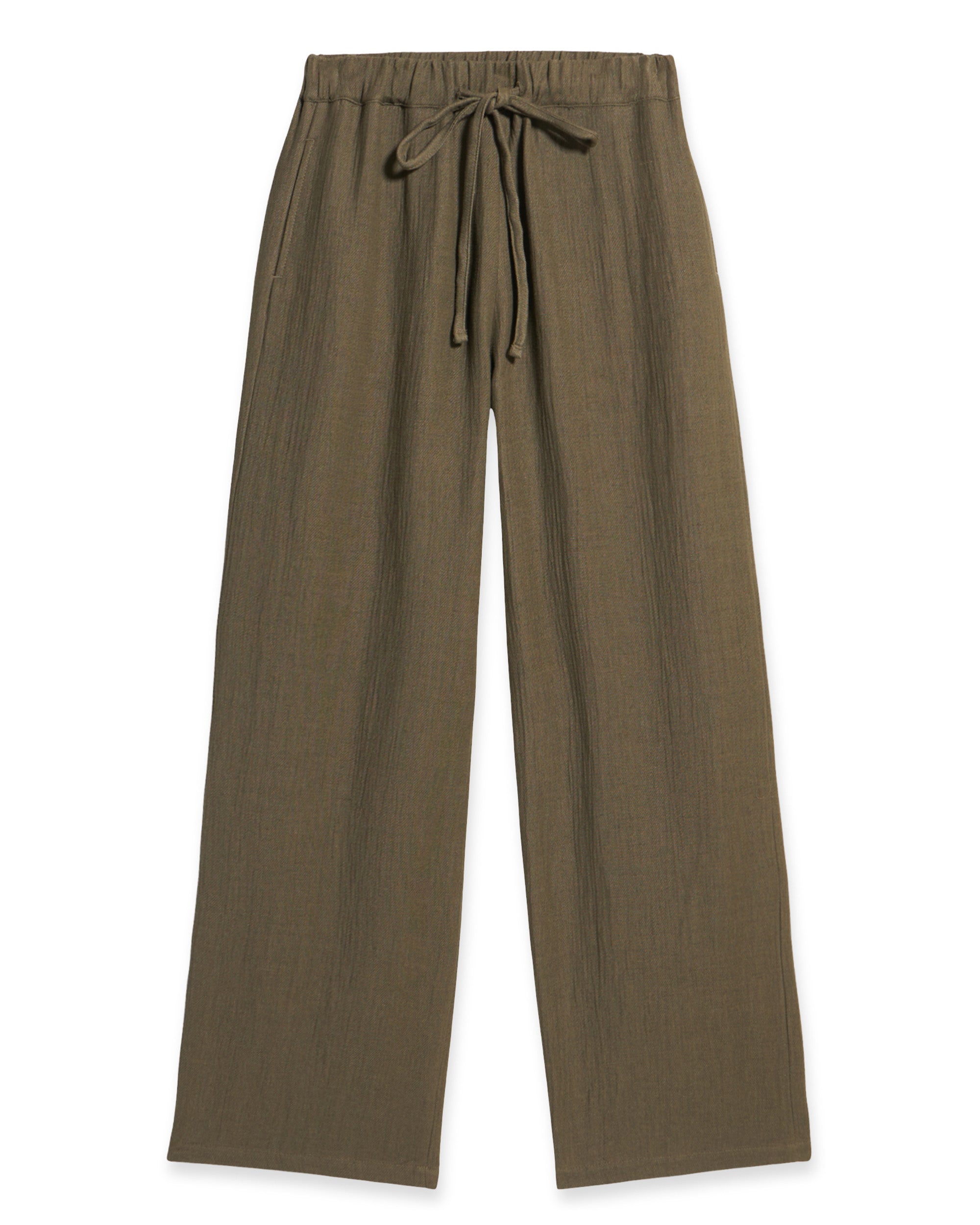 Jaleh Trousers With Drawstring Linen